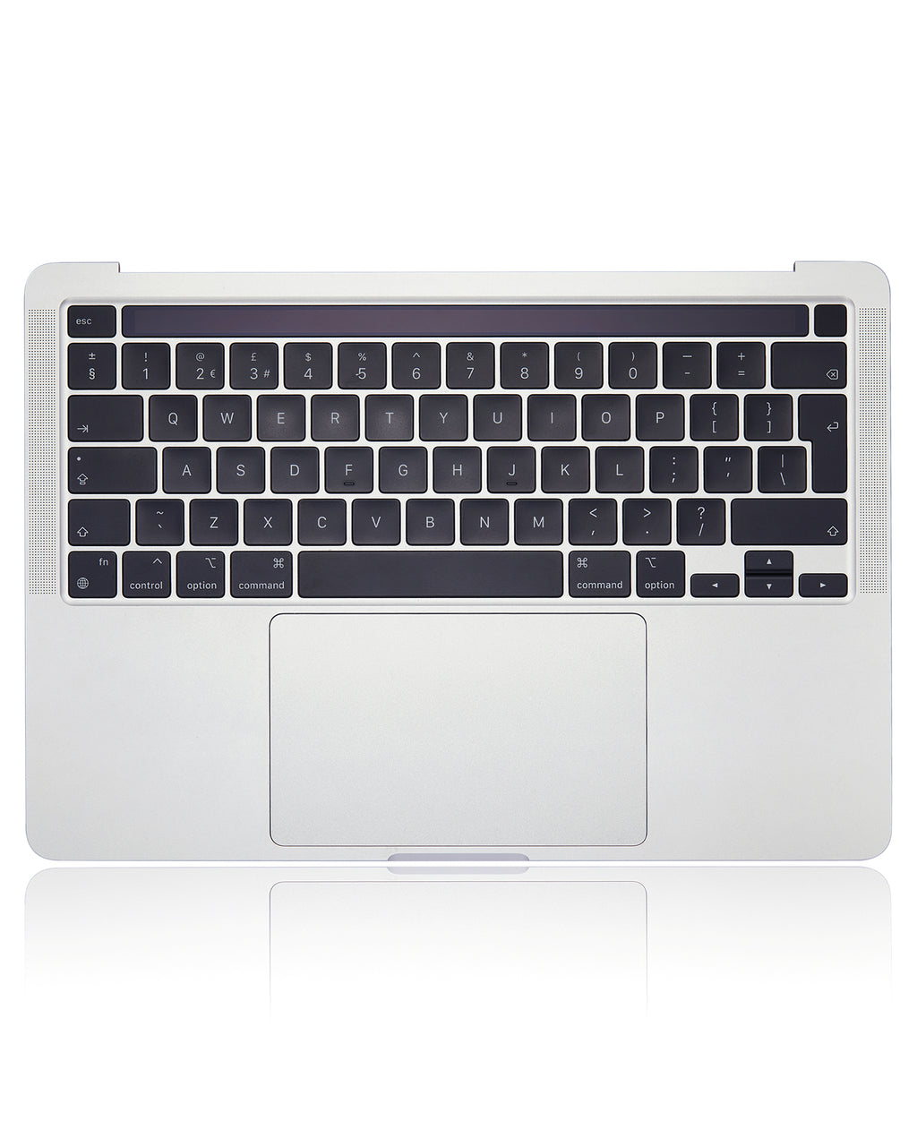 Top Case with Battery and Keyboard for MacBook Pro 13" A2338 (2020) – Silver (UK Keyboard)