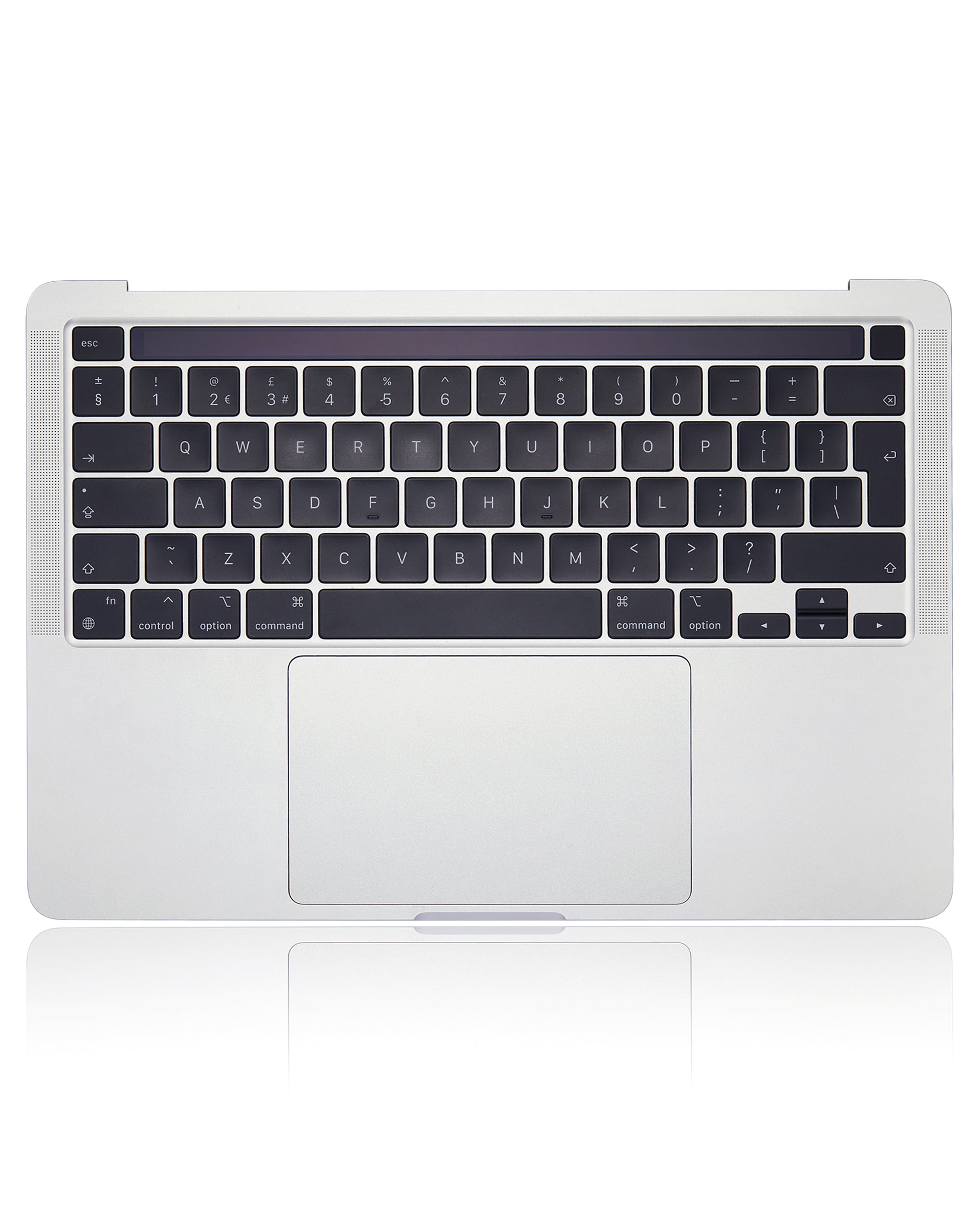 Top Case with Battery and Keyboard for MacBook Pro 13" A2338 (2020) – Silver (UK Keyboard)