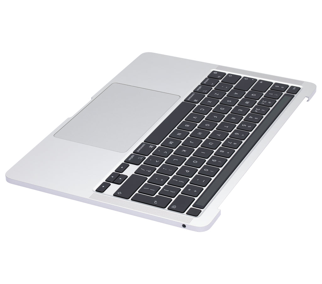 Top Case with Battery and Keyboard for MacBook Pro 13" A2338 (2020) – Silver (UK Keyboard)