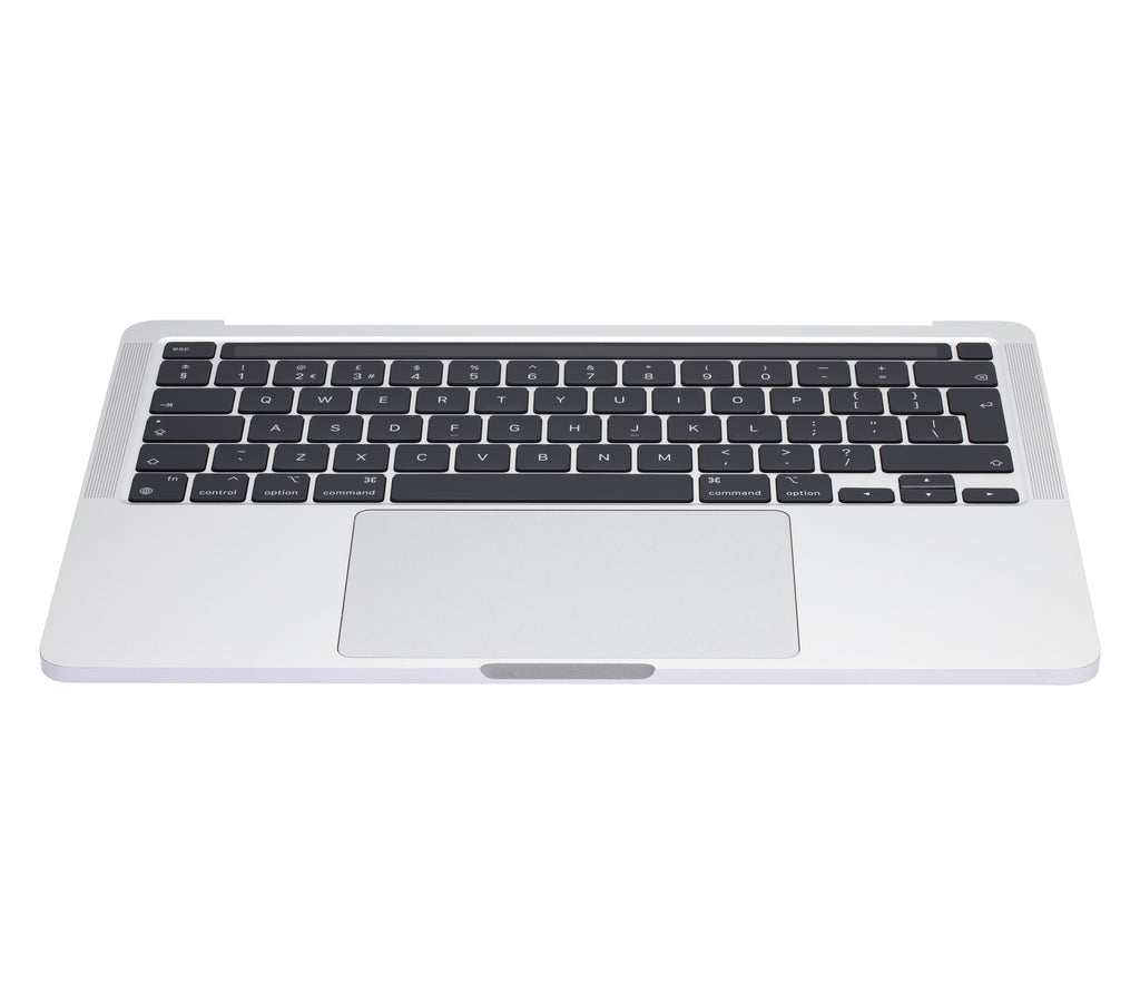 Top Case with Battery and Keyboard for MacBook Pro 13" A2338 (2020) – Silver (UK Keyboard)