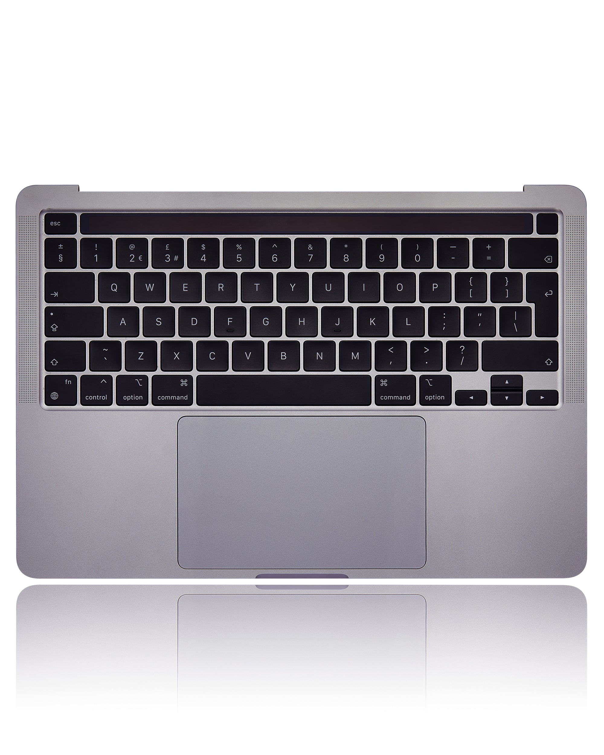 Top case with battery and keyboard for MacBook Pro 13" A2338 (2020) Space Gray (UK keyboard)