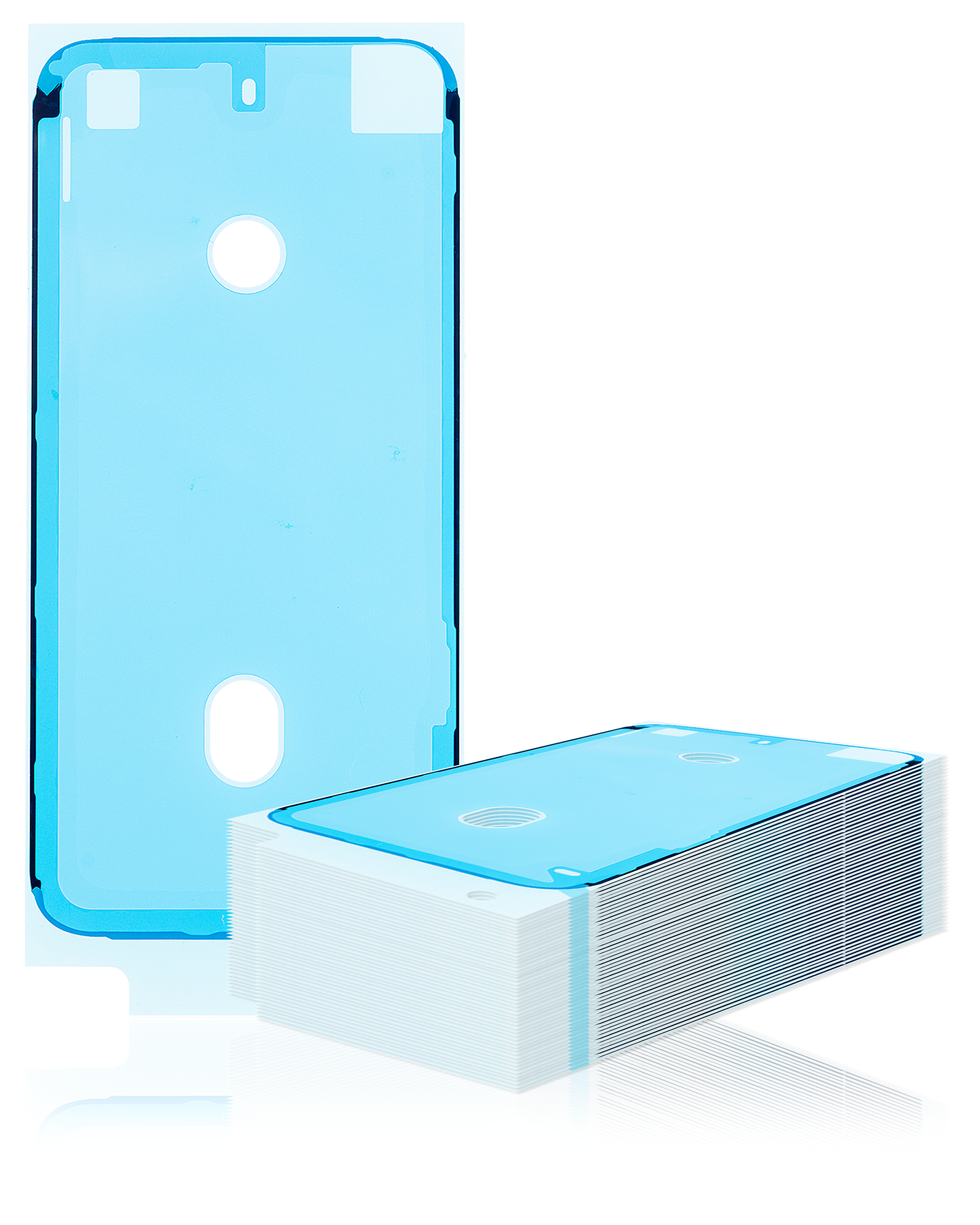 Waterproof LCD Adhesive Gasket for iPhone 8 / SE (2020 / 2022) (White) (50-Pack)