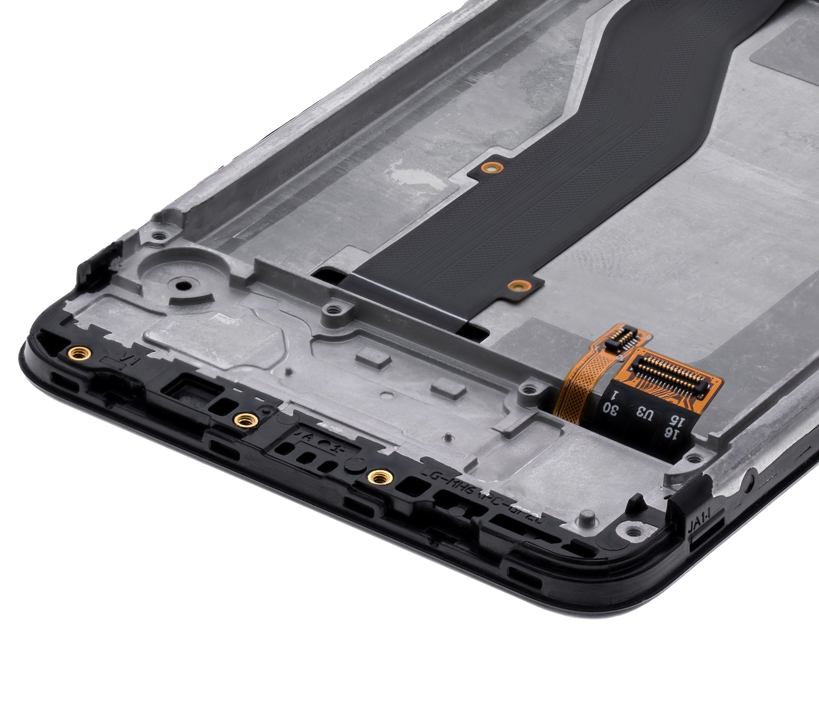 LCD-Display mit Rahmen für LG K20 (2019) (Refurbished) (Alle Farben)