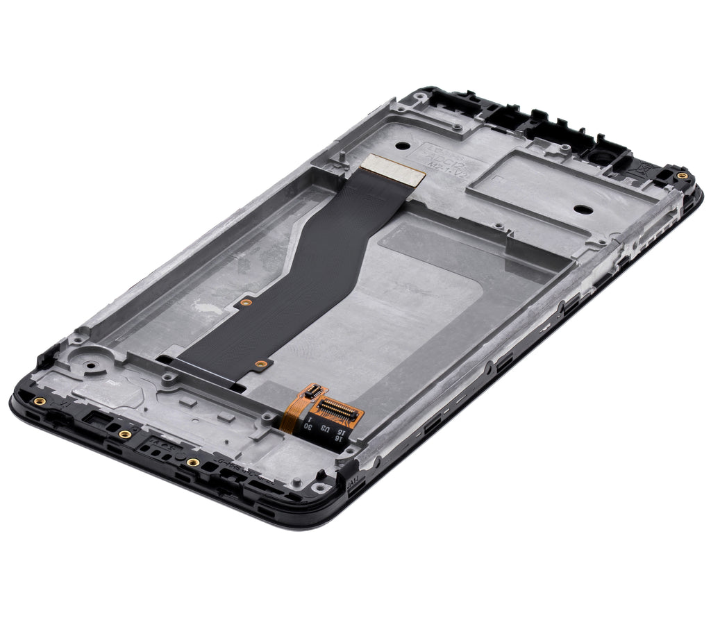 LCD-Display mit Rahmen für LG K20 (2019) (Refurbished) (Alle Farben)