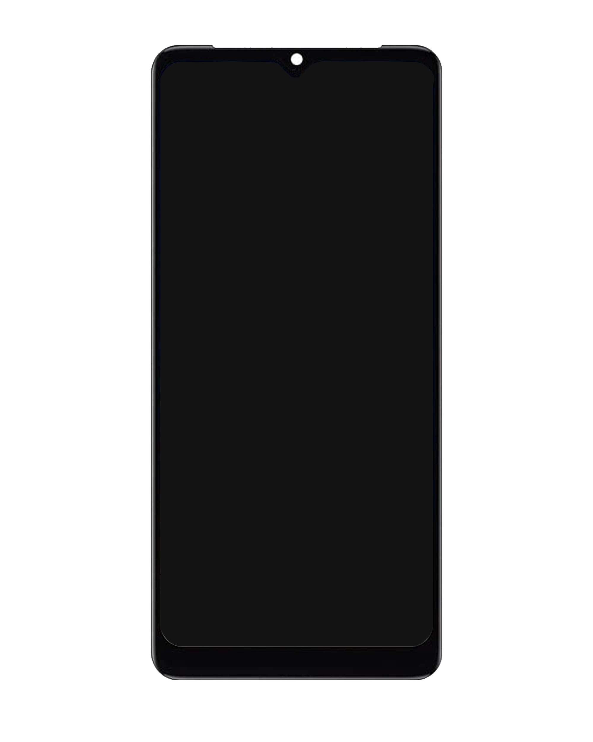 OLED Display with Frame for OnePlus 7T (Aftermarket Plus) (Frosted Silver)
