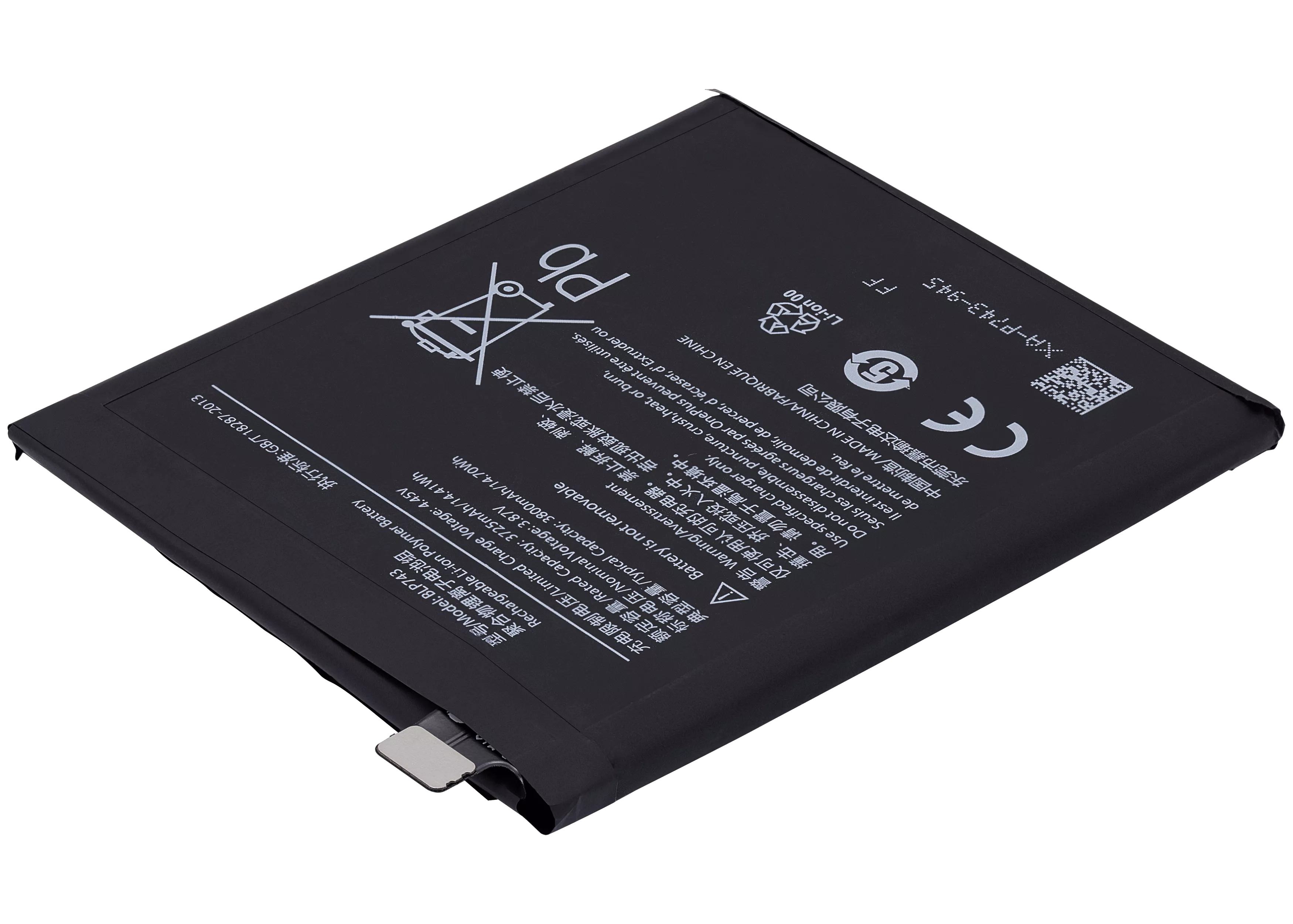 Ersatzakku für OnePlus 7T (BLP743)