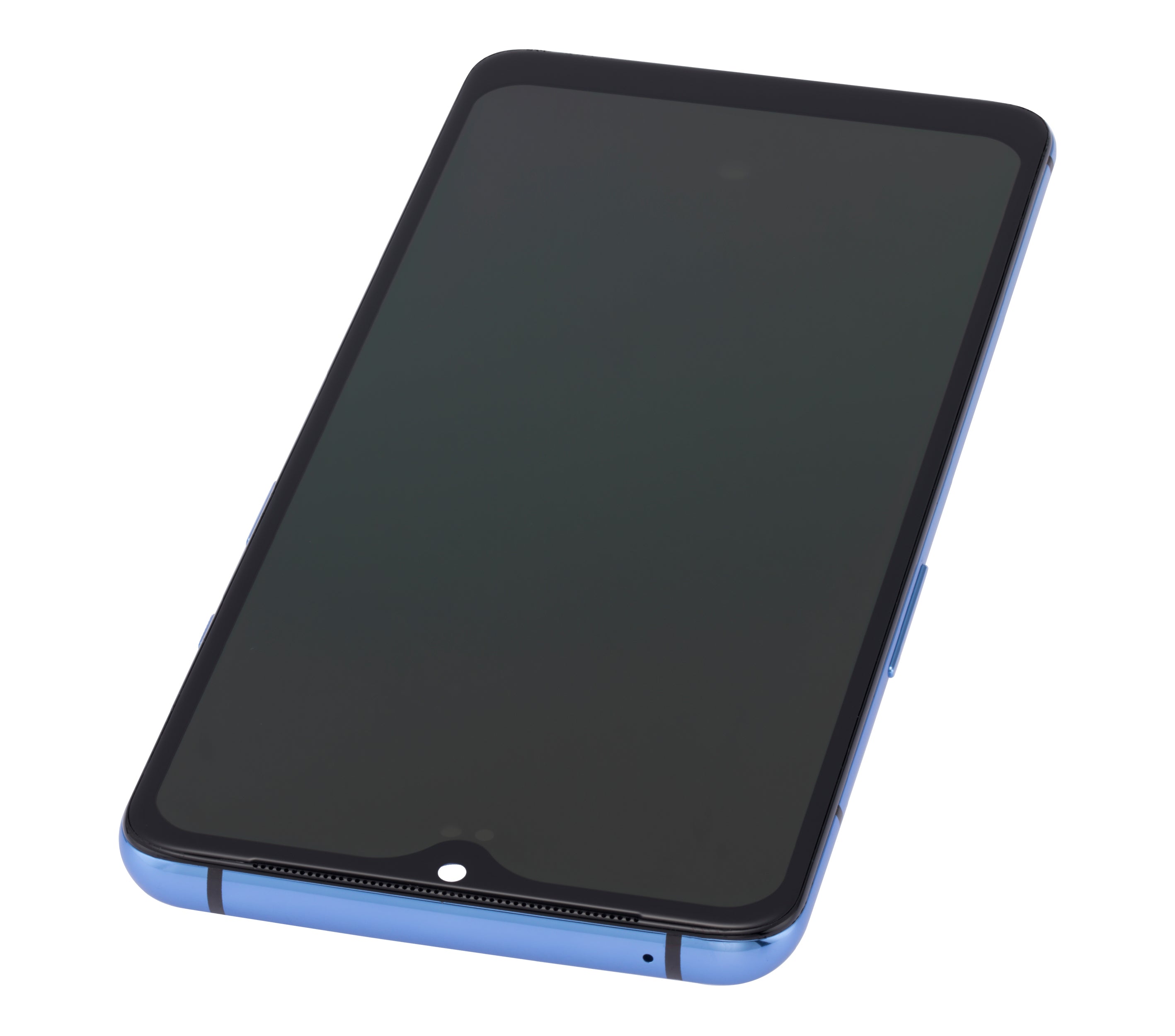 OLED-Display mit Rahmen für OnePlus 7T (Aftermarket Plus) (Glacier Blue)