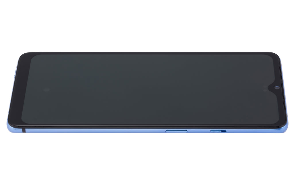 OLED-Display mit Rahmen für OnePlus 7T (Aftermarket Plus) (Glacier Blue)