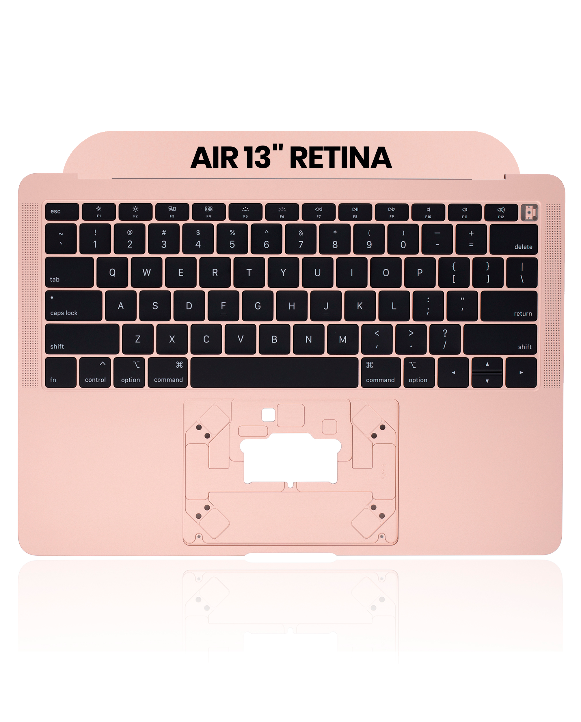 Top Case mit Keyboard (ANSI US) für MacBook Air 13" A1932 (2018-2019) (OEM New) (Gold)