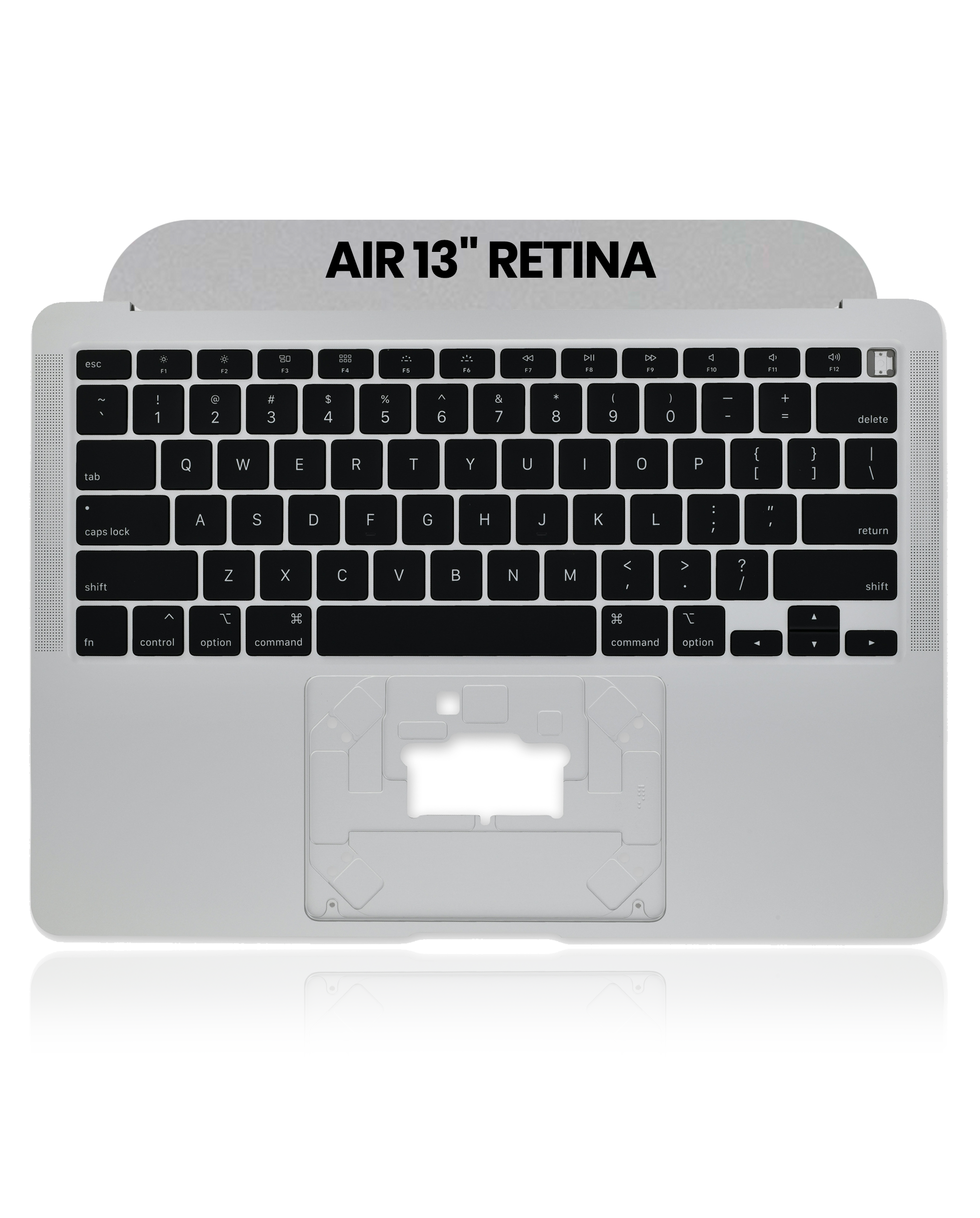 Top Case mit Keyboard (ANSI US) für MacBook Air 13" A2179 (2020) (Space Grau)