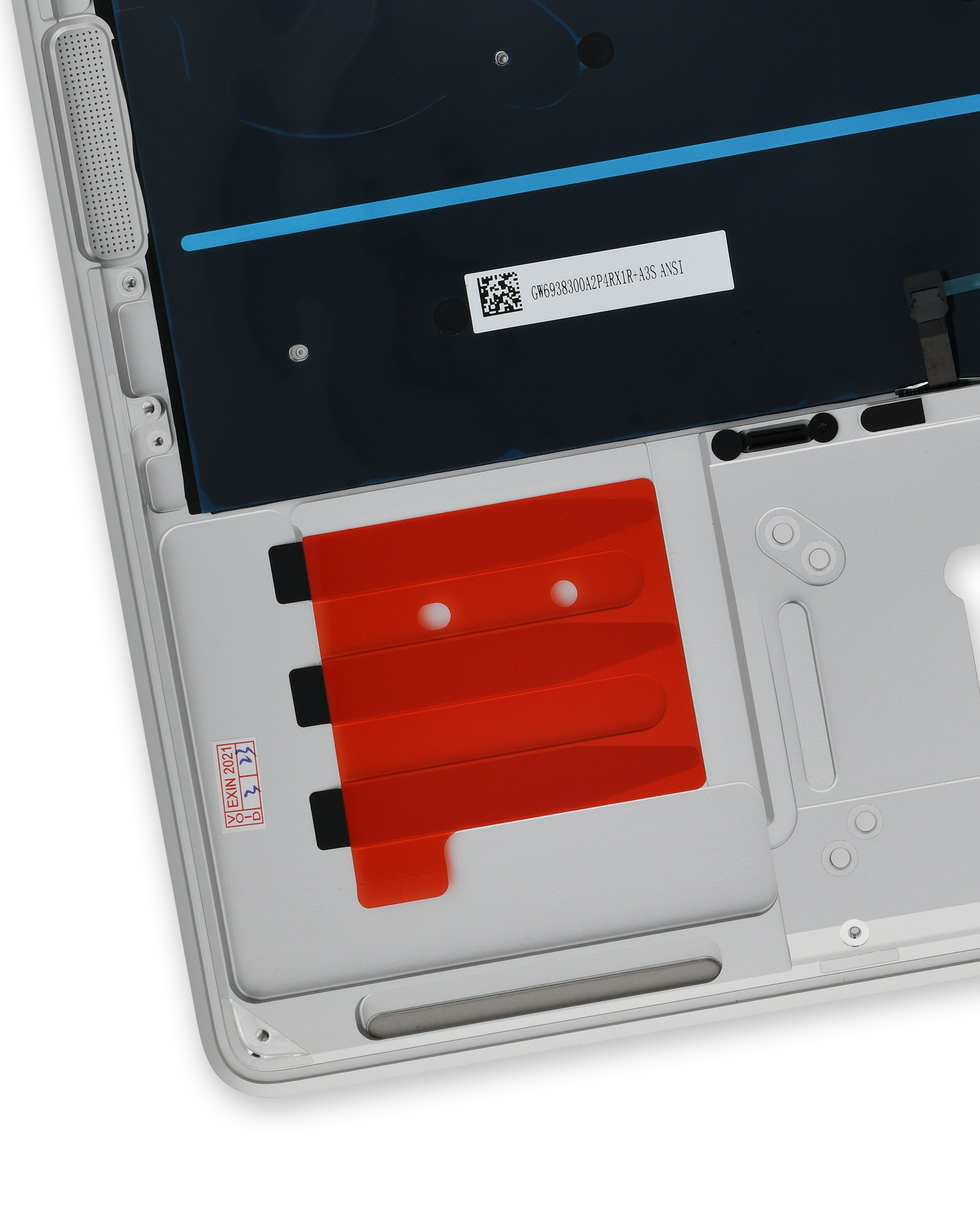 Top Case mit Keyboard (ANSI US) für MacBook Air 13" A2179 (2020) (Space Grau)