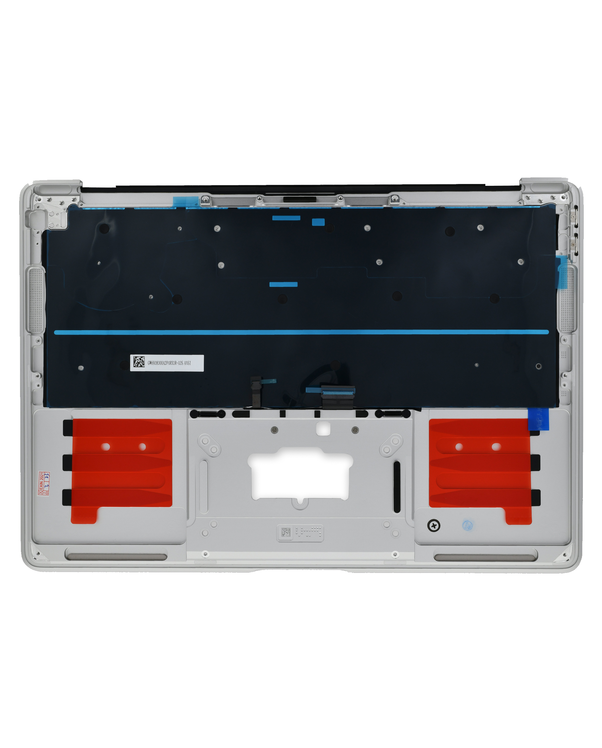 Top Case mit Keyboard (ANSI US) für MacBook Air 13" A2179 (2020) (Space Grau)