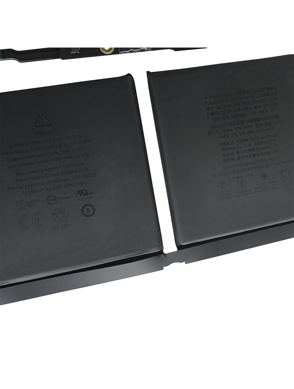 Akku (A2113) für MacBook Pro 16" (A2141 / 2019)