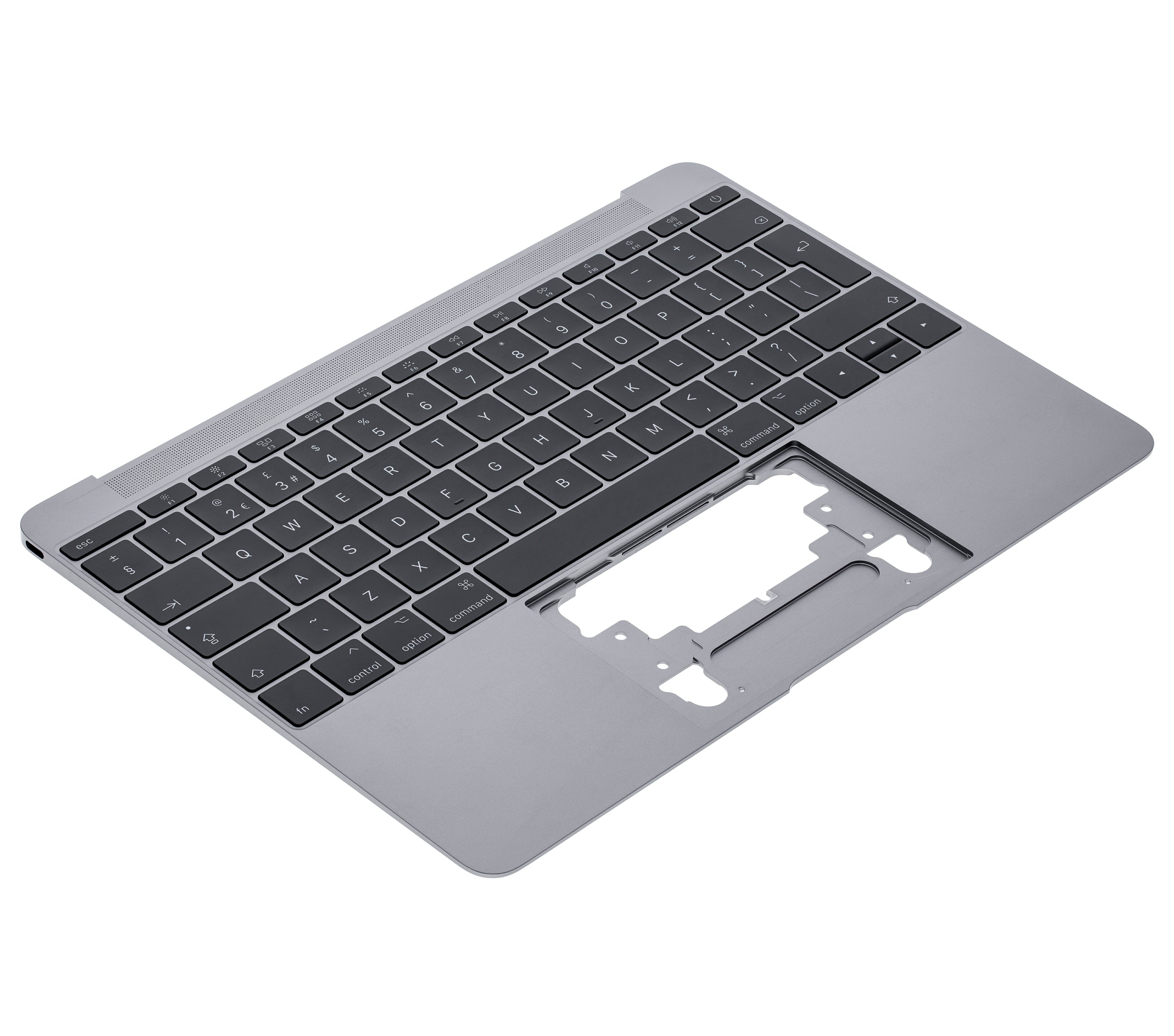 Top Case with Keyboard and Microphone for MacBook 12" A1534 (2016-2017) (UK English) (Space Grey)