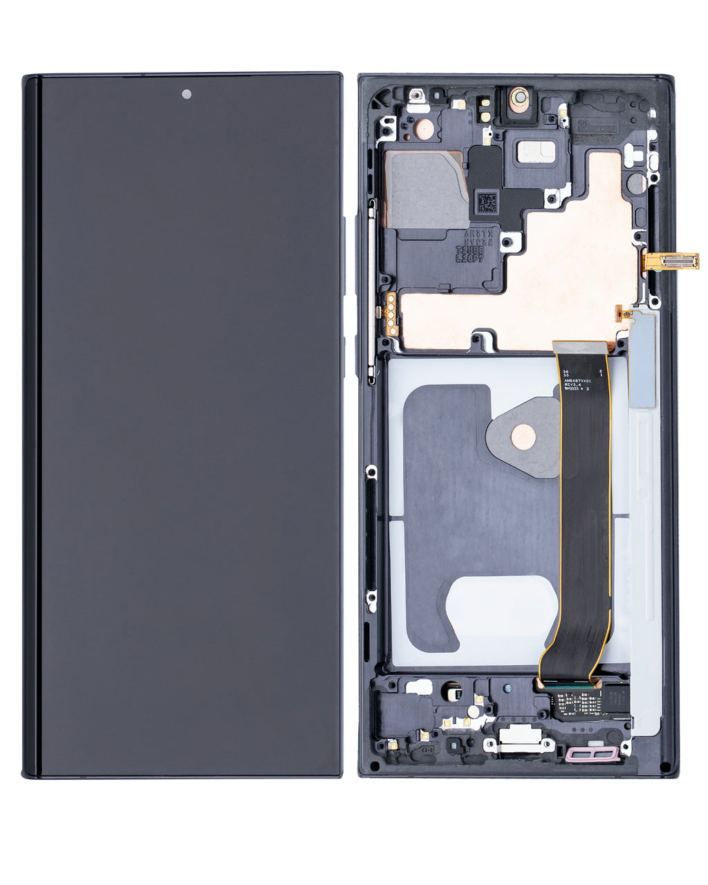 OLED-Display mit Rahmen Samsung Galaxy Note 20 Ultra Refurbished Mystic Black