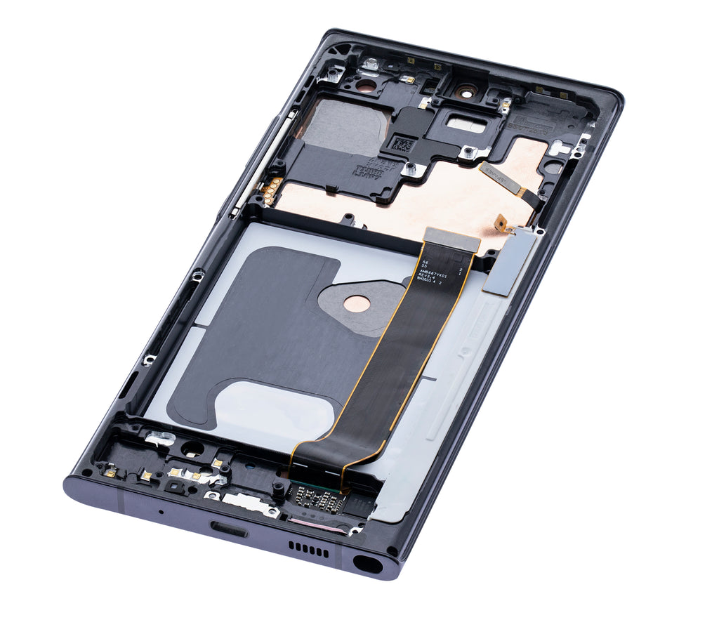 OLED-Display mit Rahmen Samsung Galaxy Note 20 Ultra Refurbished Mystic Black