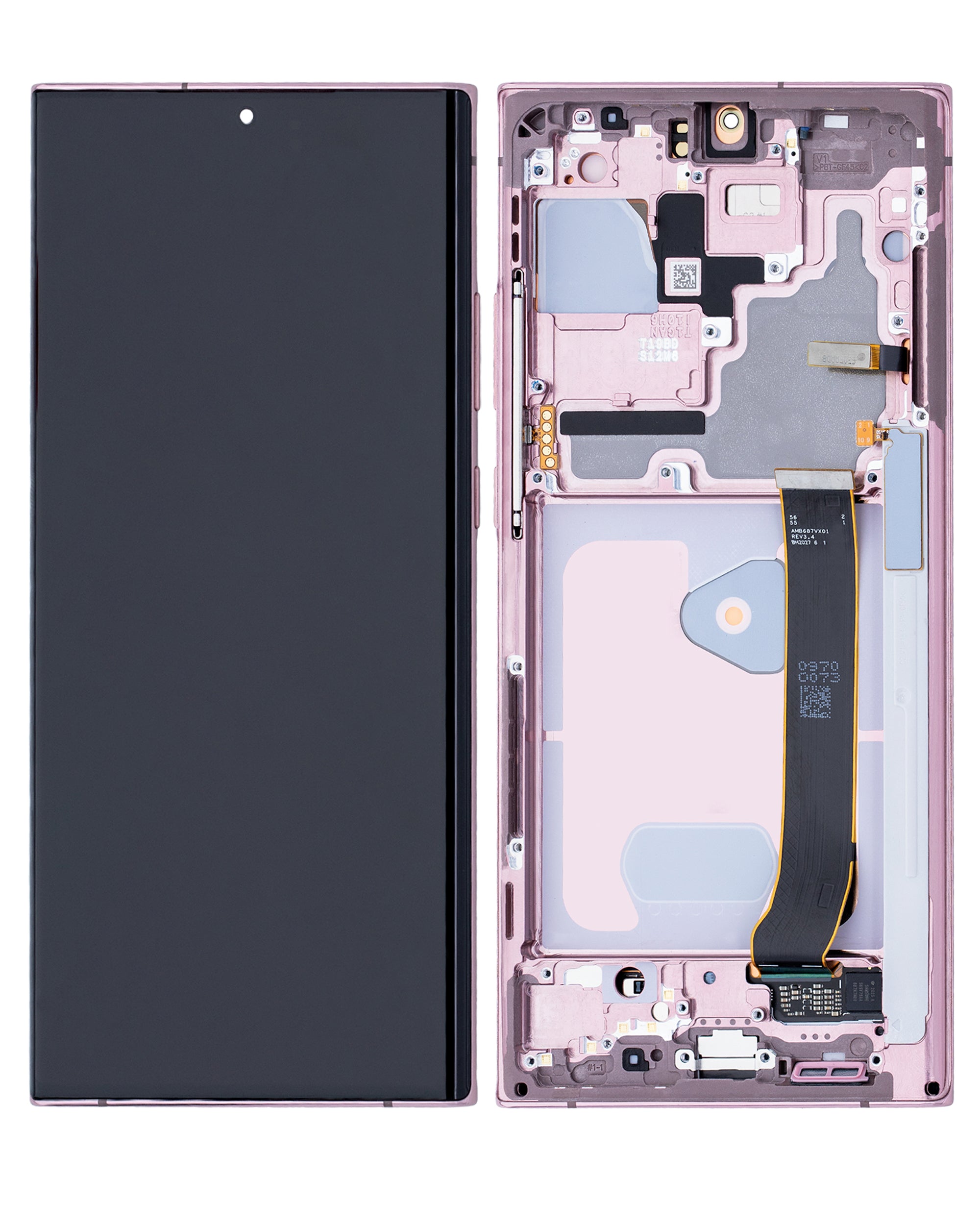 OLED Display with Frame for Samsung Galaxy Note 20 Ultra 5G (Refurbished) (Mystic Bronze)