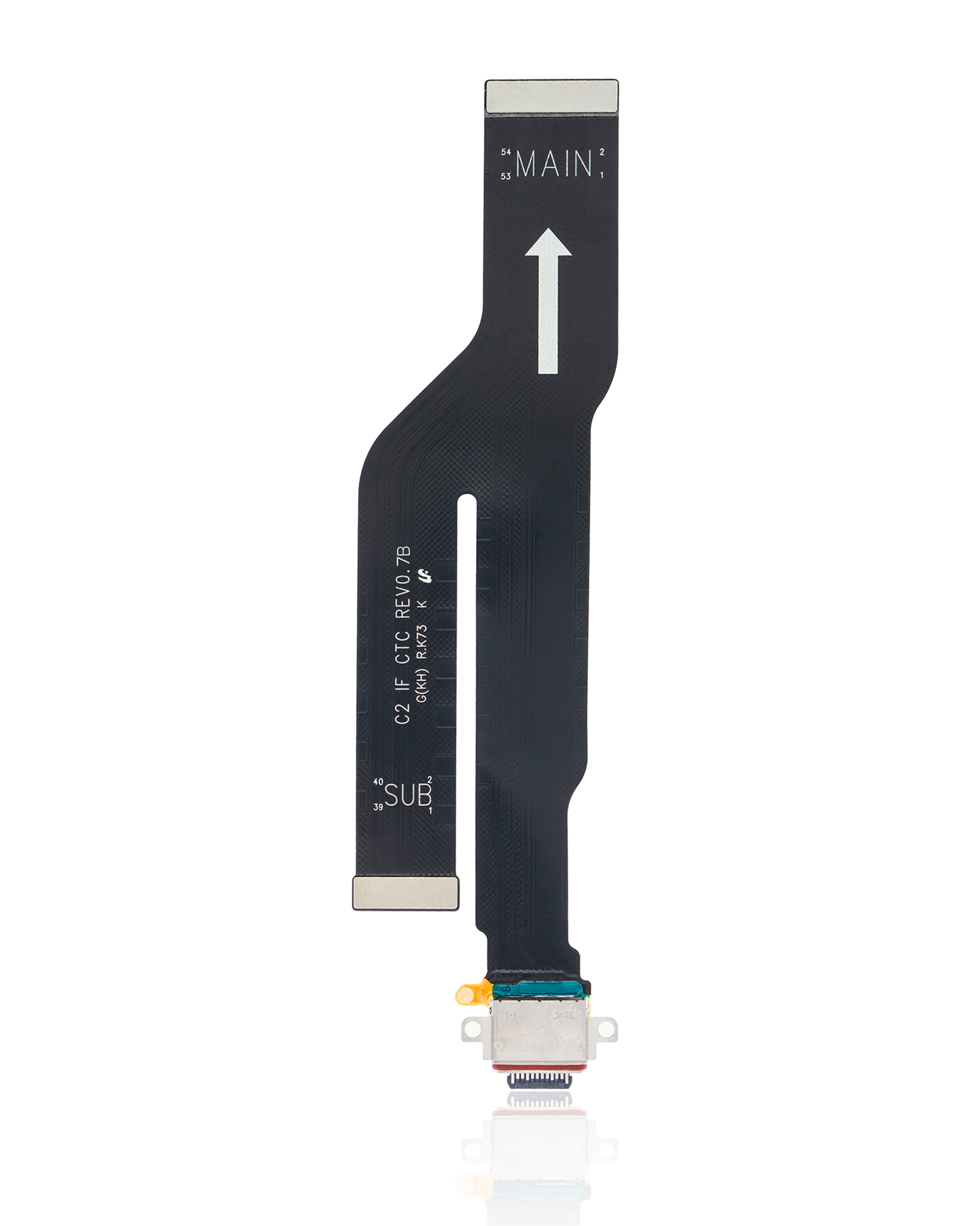 Ladebuchse Flex Cable für Samsung Note 20 Ultra 5G (Aftermarket Plus)