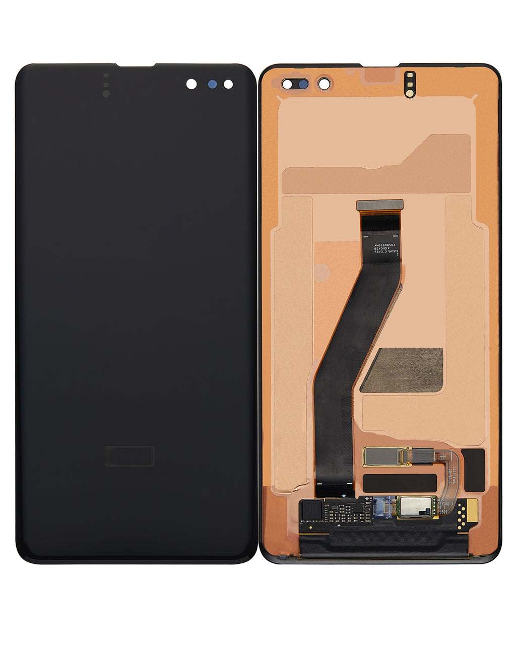 OLED-Display ohne Rahmen für Samsung Galaxy S10 5G (Refurbished) (Alle Farben)