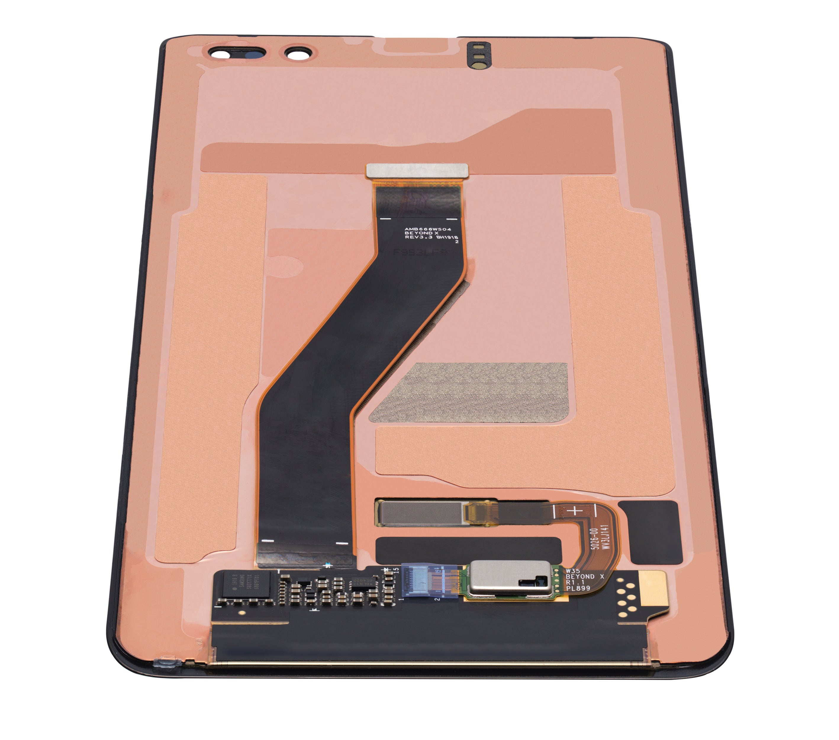 OLED-Display ohne Rahmen für Samsung Galaxy S10 5G (Refurbished) (Alle Farben)