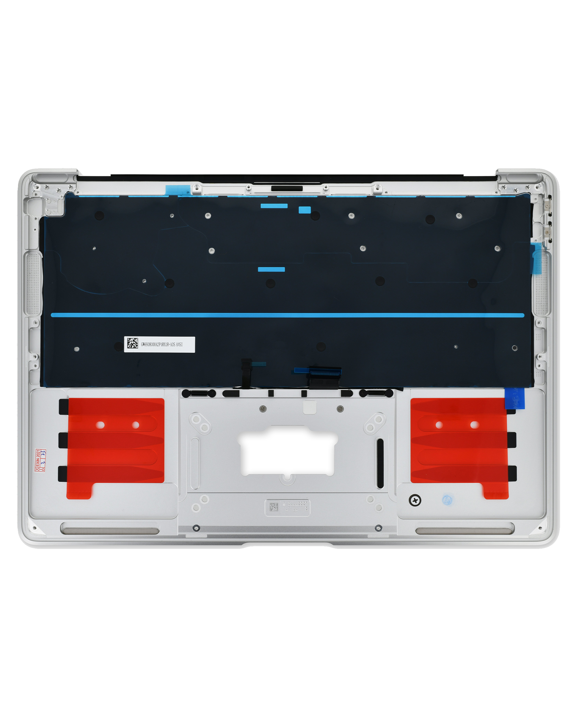 Top Case with Keyboard for MacBook Air 13" A2179 (2020) (US English) (Silver)