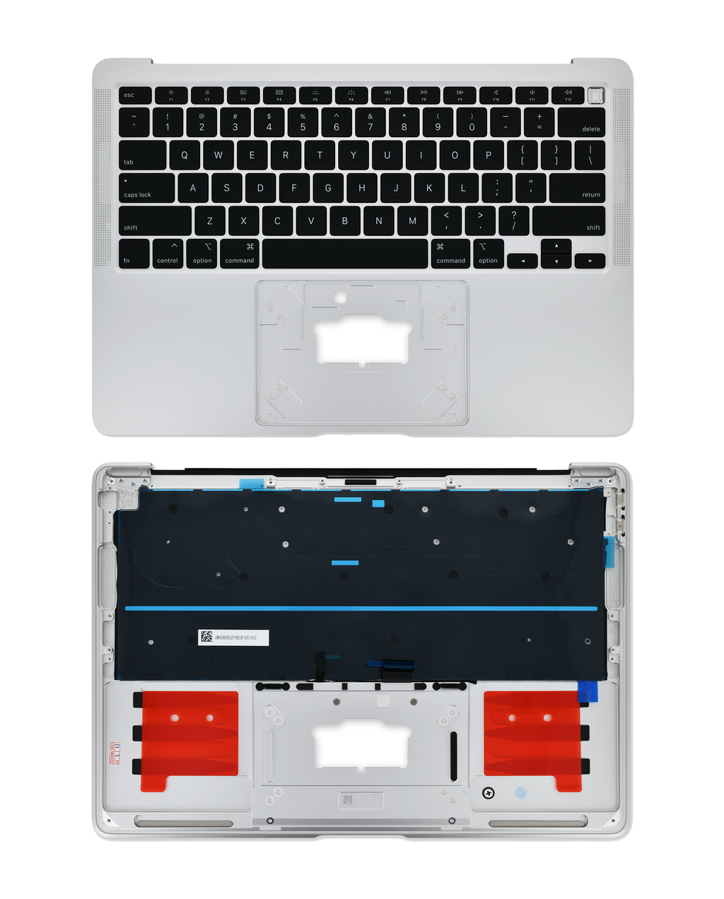 Top Case with Keyboard for MacBook Air 13" A2179 (2020) (US English) (Silver)