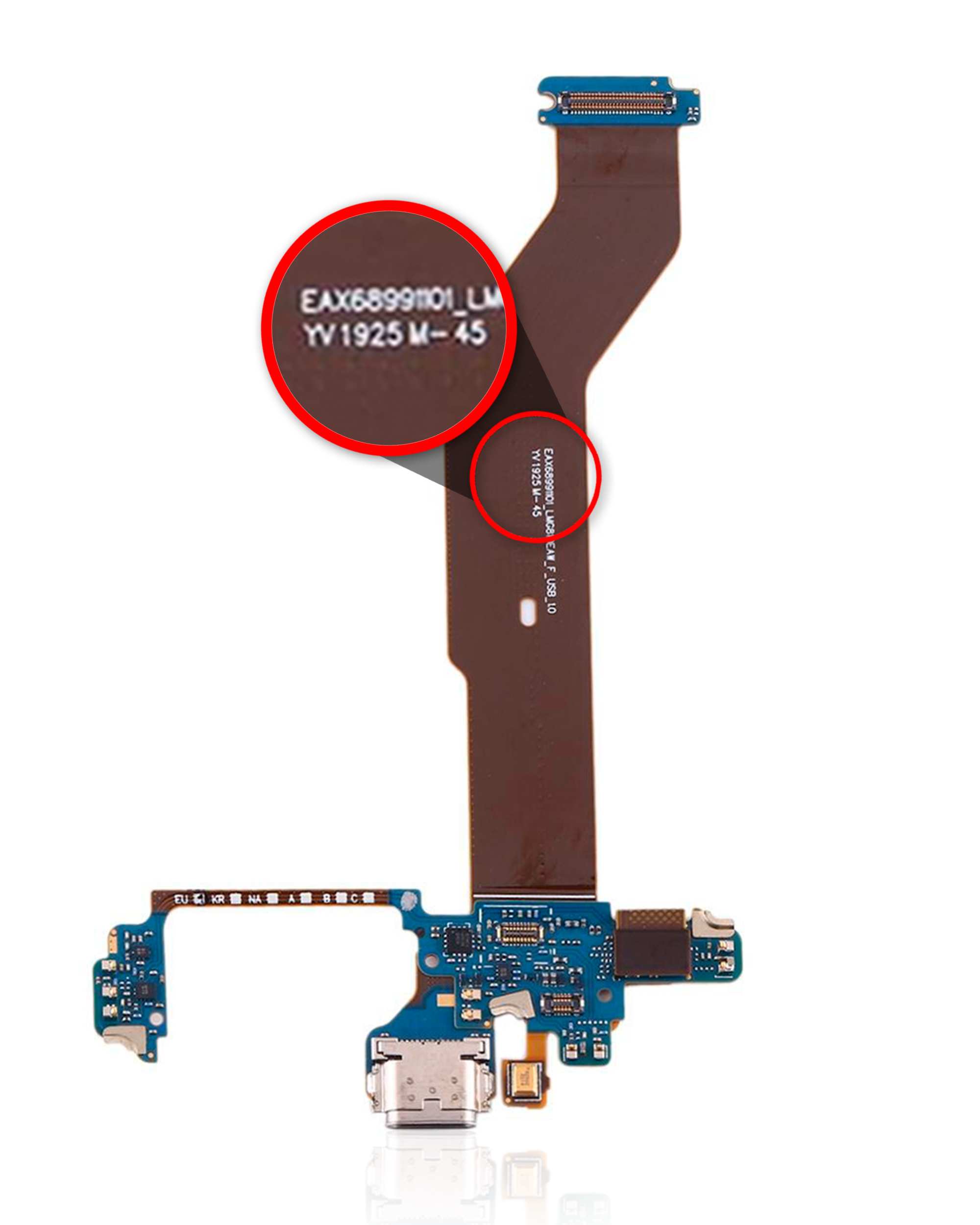 Ladebuchse Flex Cable für LG G8S ThinQ