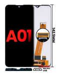LCD-Display ohne Rahmen für Samsung A01 (Micro-USB) (Incell)