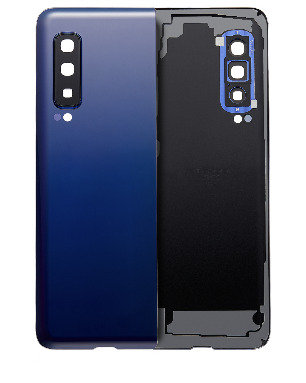 Backcover mit Kameralinse für Samsung Galaxy Fold 4G, Premium, Astro Blue