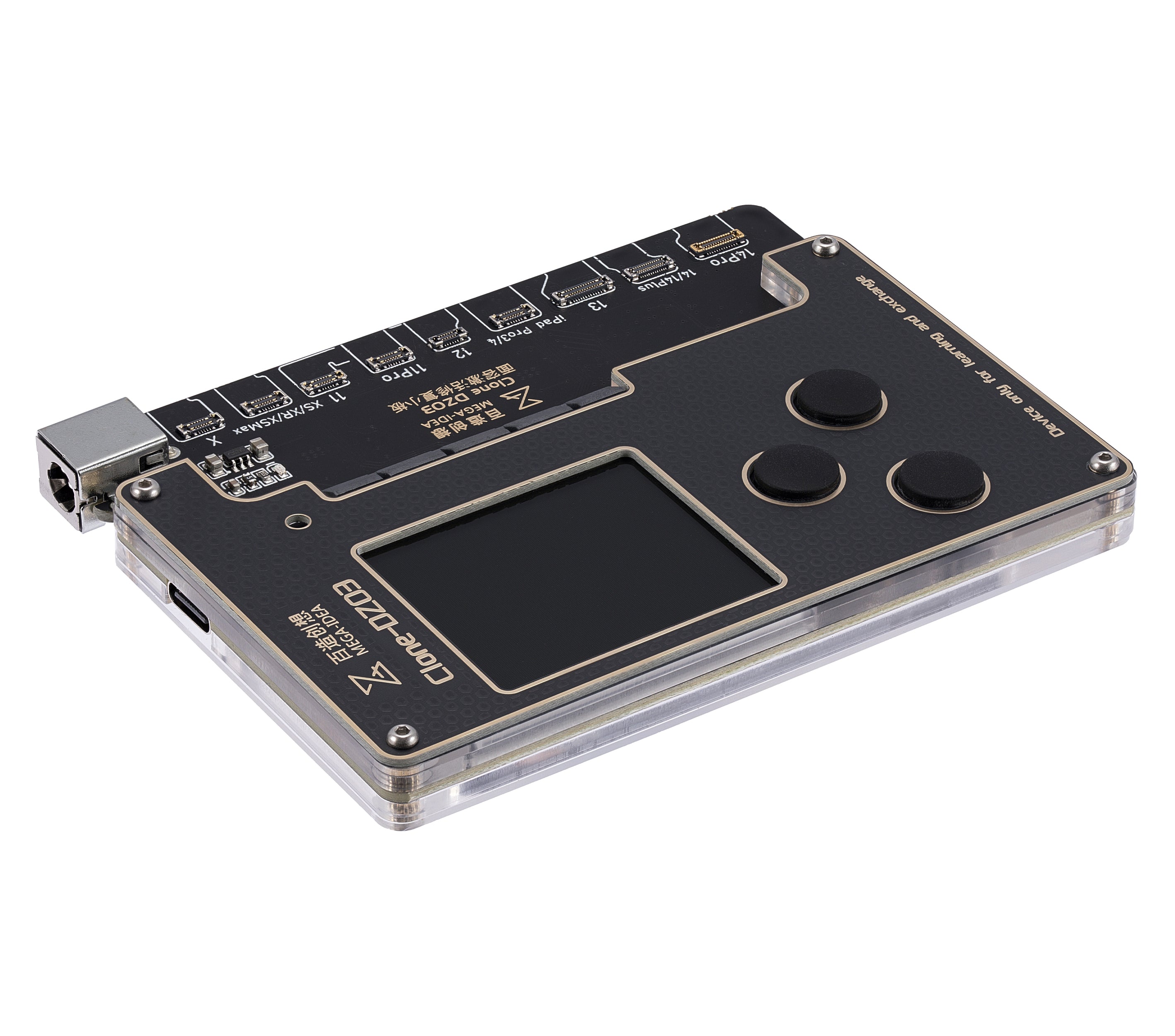 Clone-DZ03 Face ID Tag-On Flexkabel Testwerkzeug für iPhone X-14 Pro Max (Qianli