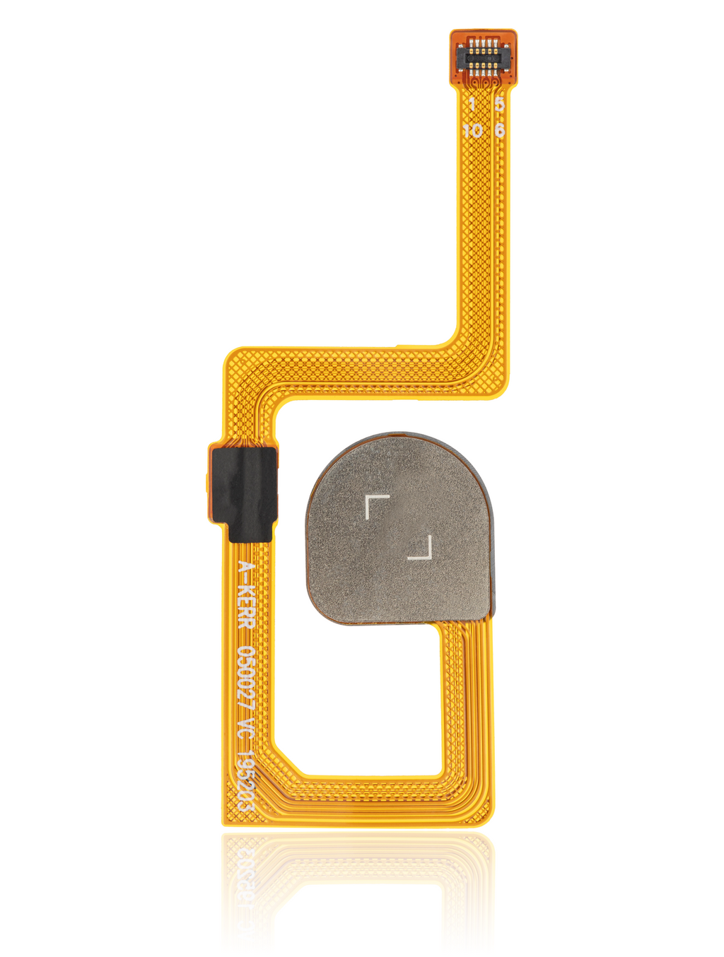 Fingerabdruckscanner mit Flexkabel für LG K51 (Titan Gray)