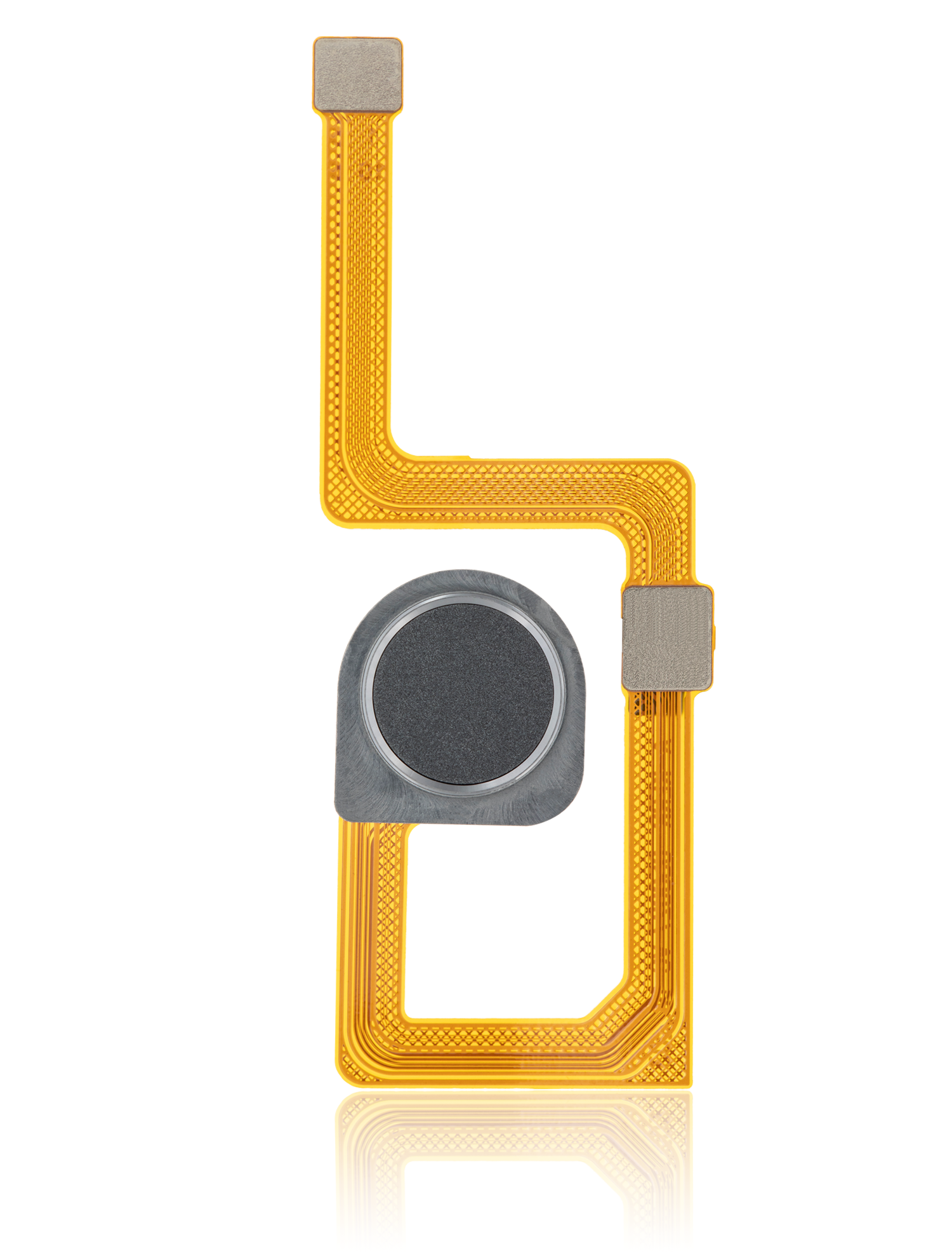 Fingerabdruckscanner mit Flexkabel für LG K51 (Titan Gray)