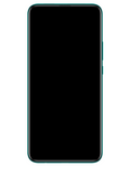 LCD mit Rahmen für Huawei Y9 Prime (2019) (Refurbished) (Emerald Green)