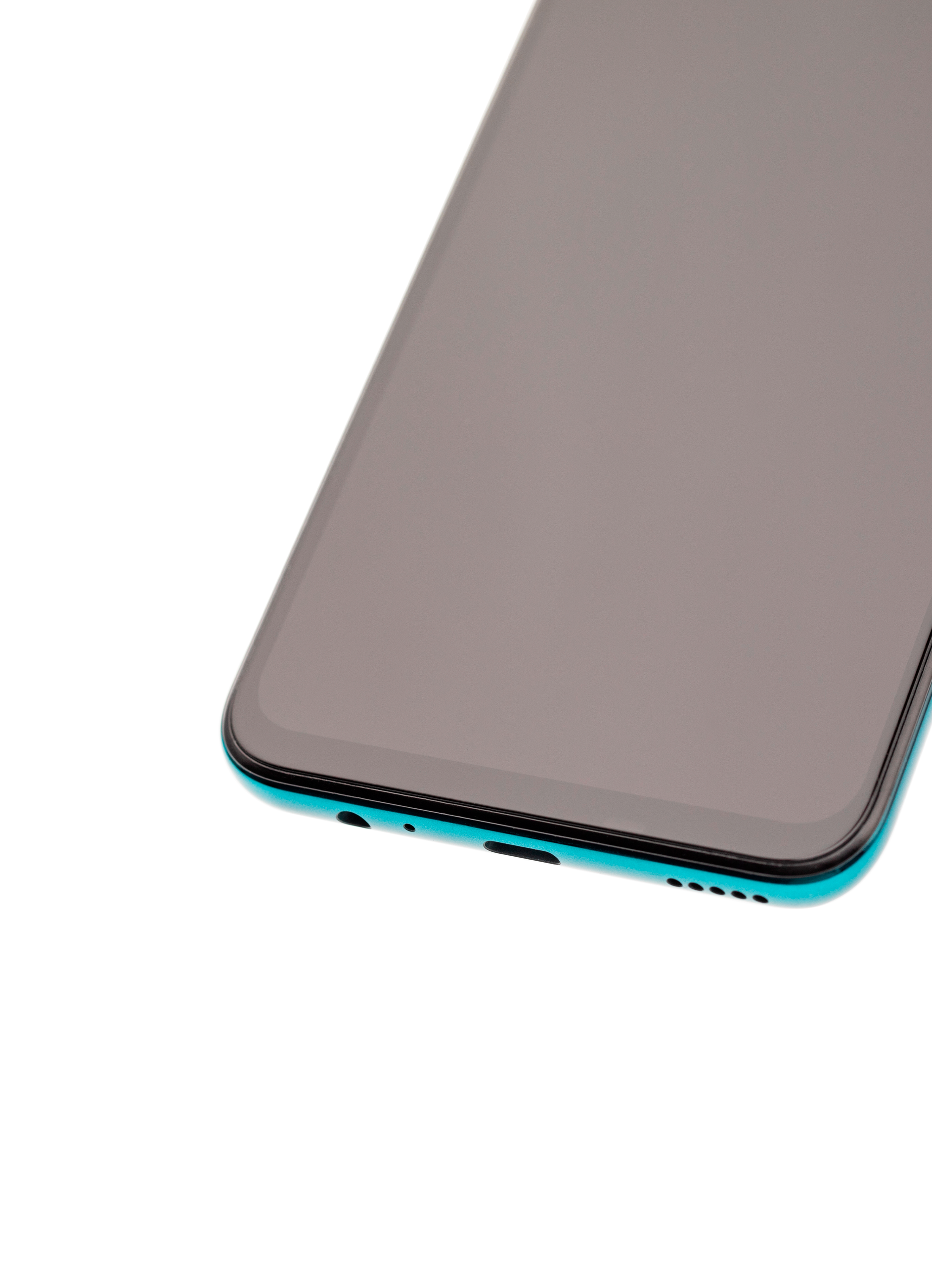 LCD mit Rahmen für Huawei Y9 Prime (2019) (Refurbished) (Emerald Green)