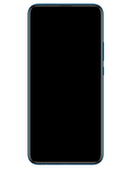 LCD-Display mit Rahmen für Huawei Y9 Prime (2019) (Refurbished) (Sapphire Blue)