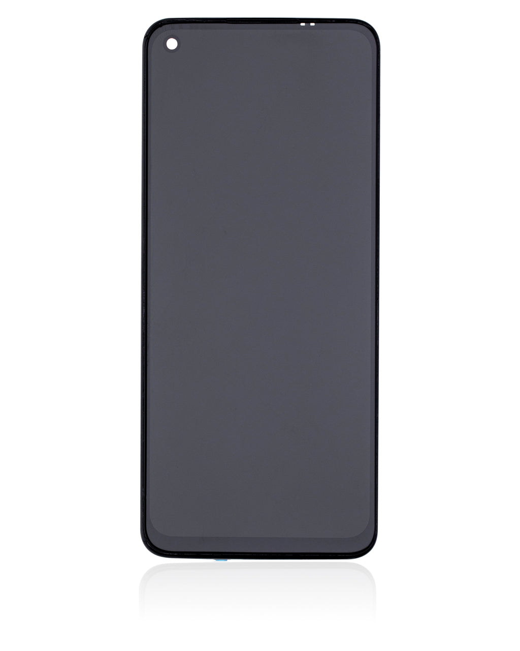 LCD-Display mit Rahmen für OnePlus Nord N10 5G (Refurbished) (Midnight Ice)