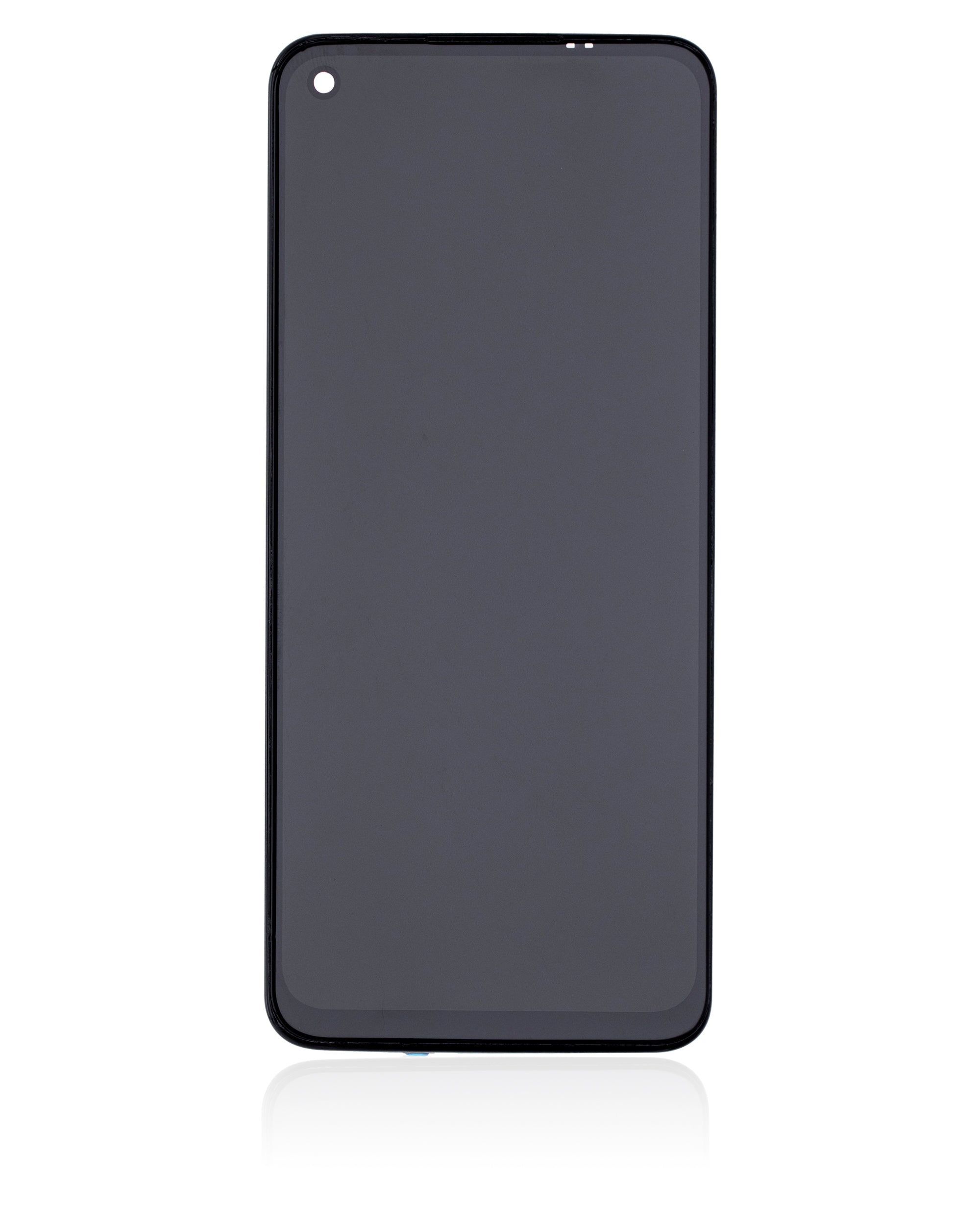 LCD-Display mit Rahmen für OnePlus Nord N10 5G (Refurbished) (Midnight Ice)