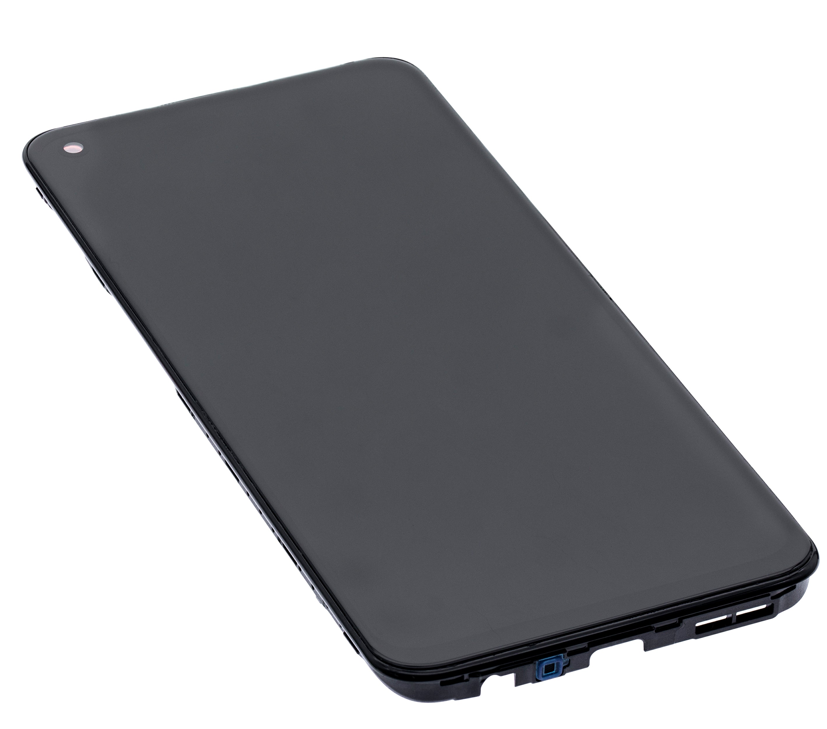 LCD-Display mit Rahmen für OnePlus Nord N10 5G (Refurbished) (Midnight Ice)