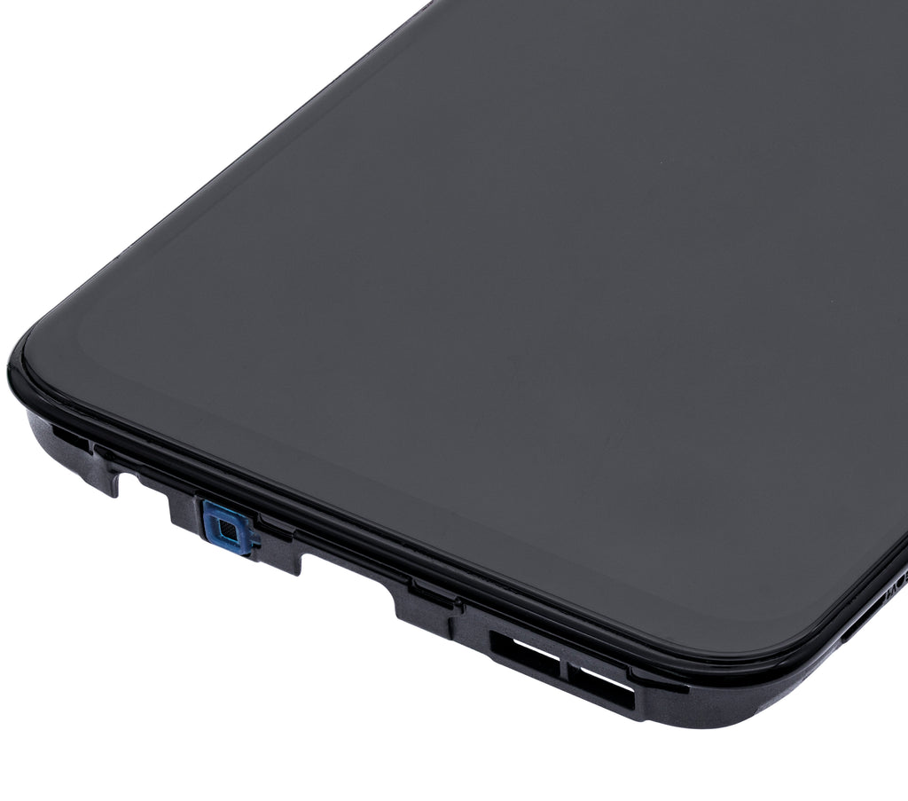 LCD-Display mit Rahmen für OnePlus Nord N10 5G (Refurbished) (Midnight Ice)