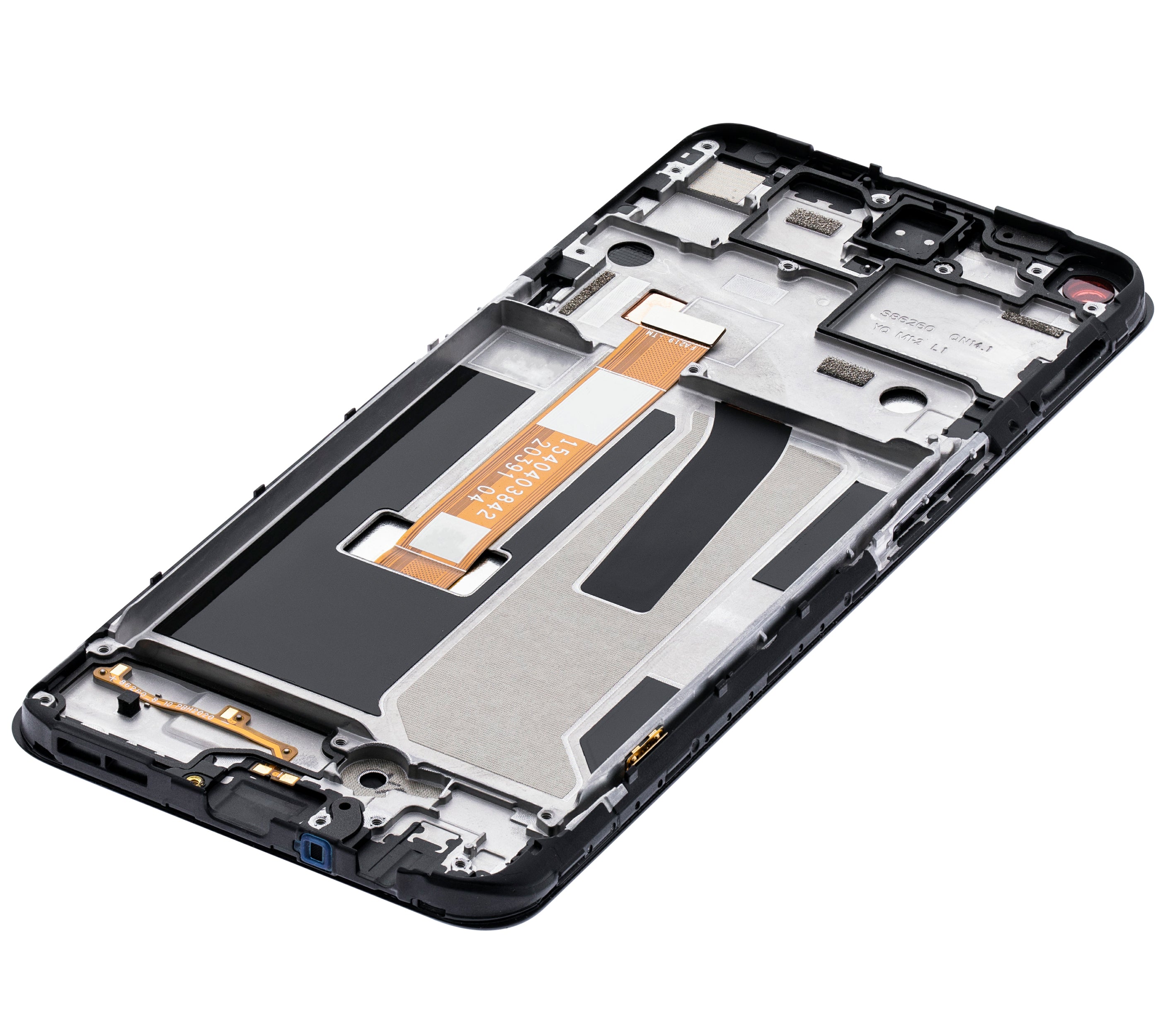 LCD-Display mit Rahmen für OnePlus Nord N10 5G (Refurbished) (Midnight Ice)