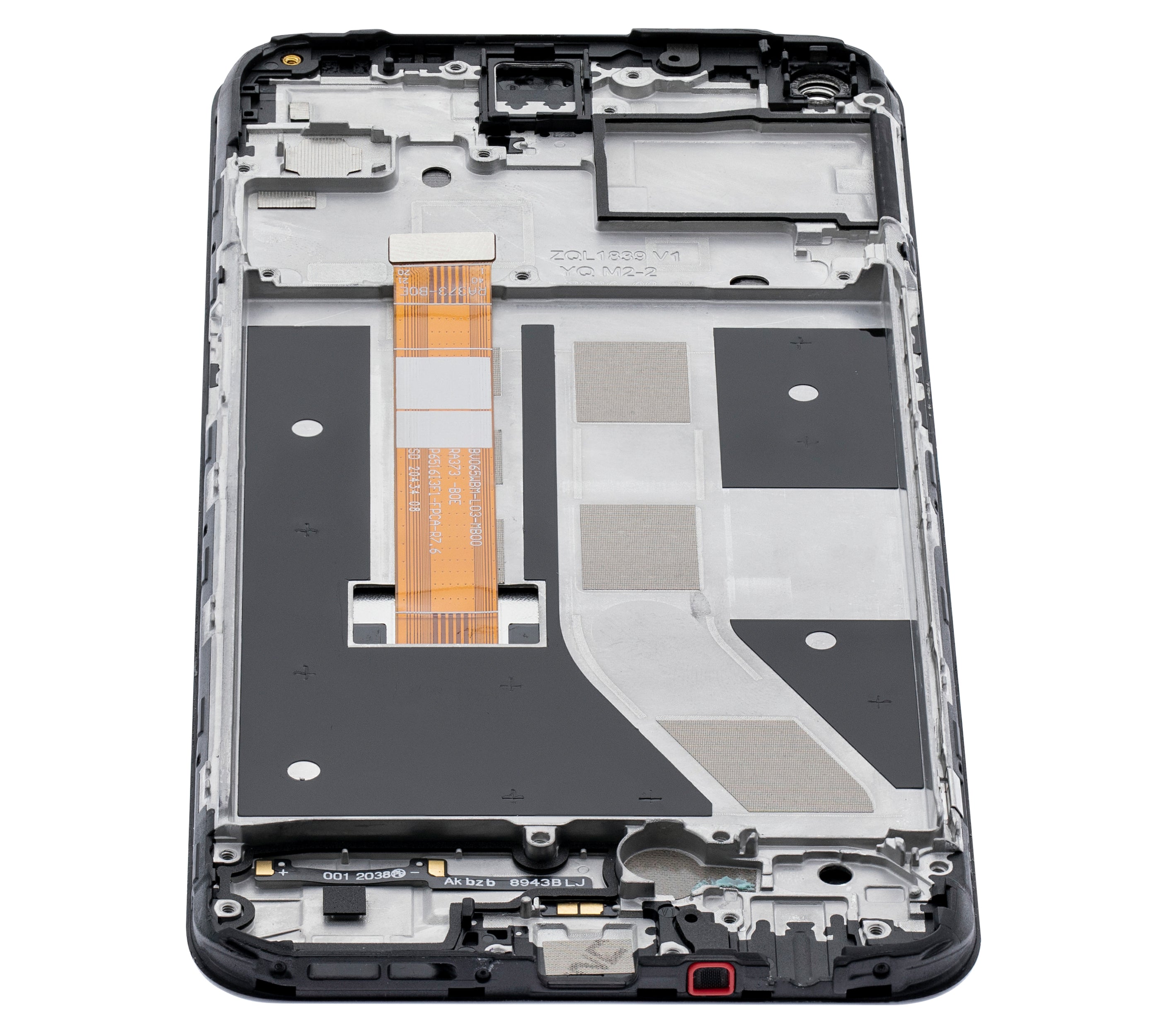 LCD Display with Frame for OnePlus Nord N100 (Refurbished) (Black)