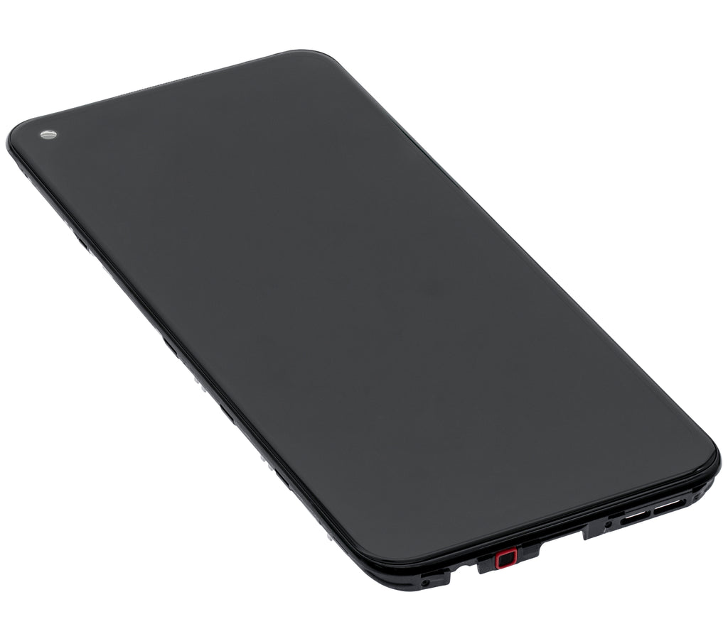 LCD Display with Frame for OnePlus Nord N100 (Refurbished) (Black)