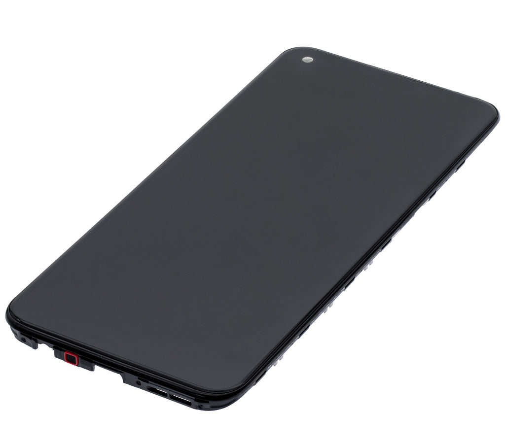 LCD Display with Frame for OnePlus Nord N100 (Refurbished) (Black)