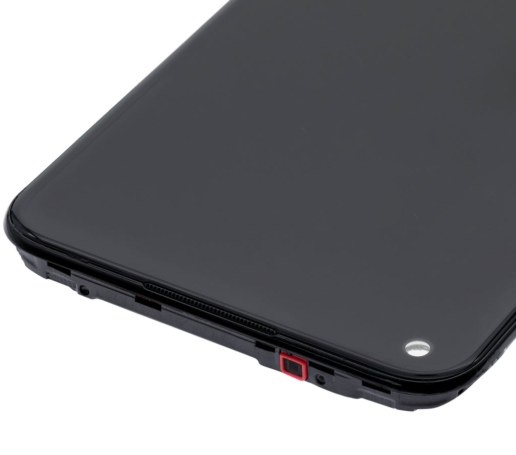 LCD Display with Frame for OnePlus Nord N100 (Refurbished) (Black)