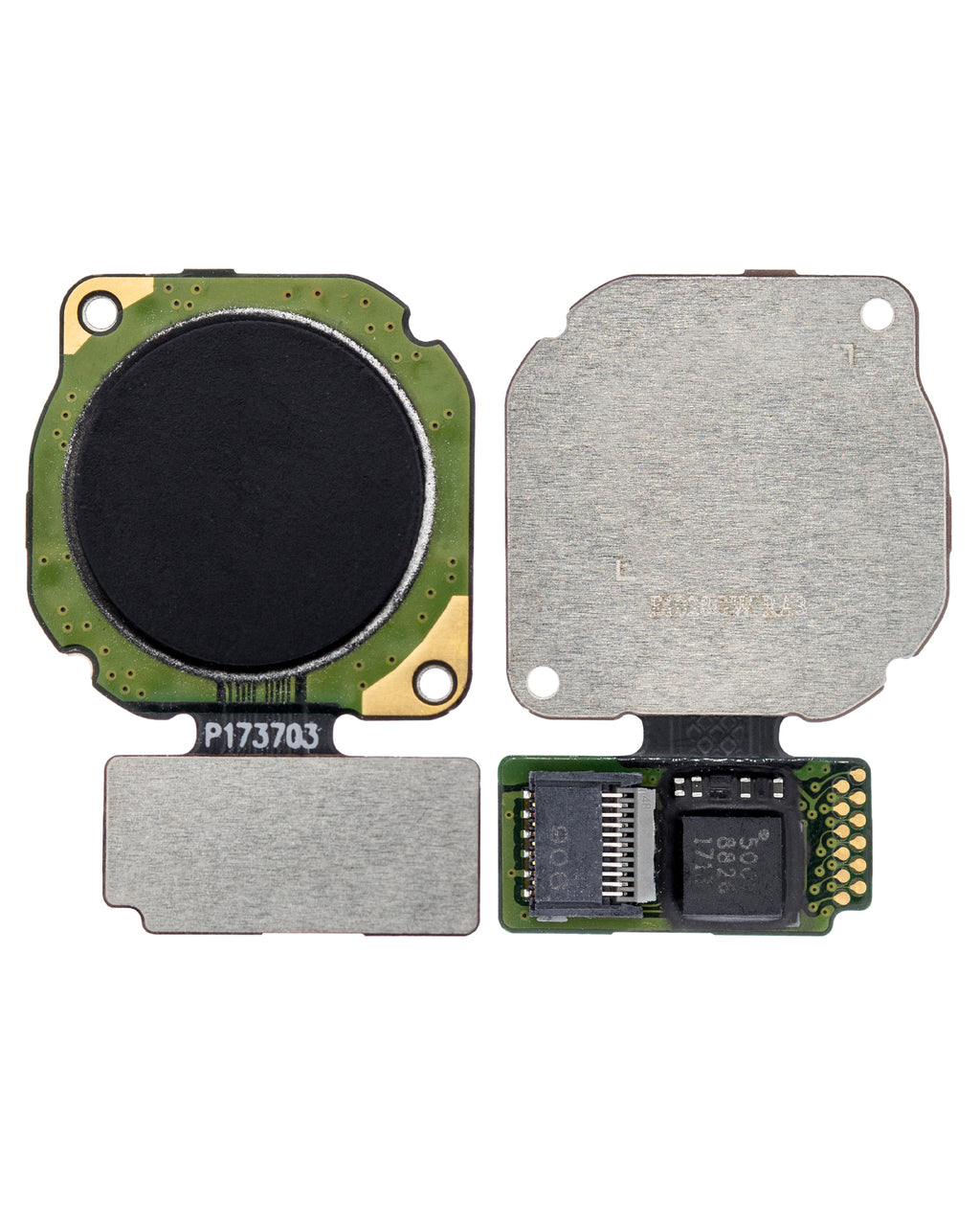 Fingerprint Sensor with Flex Cable for Huawei Y7 (2019) (Midnight Black)