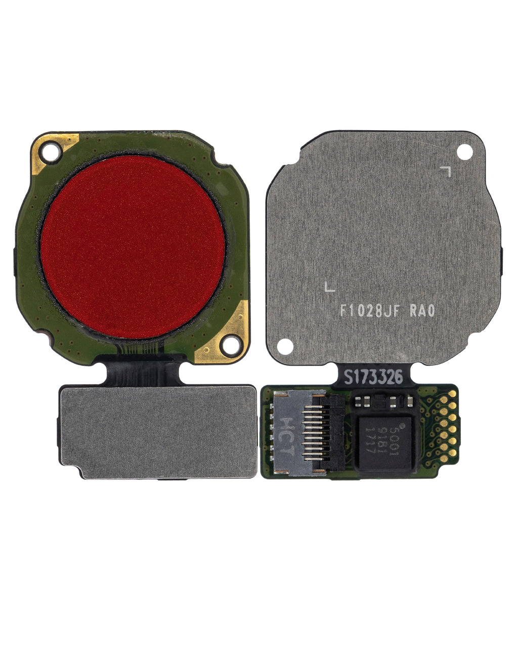 Fingerprint Reader with Flex Cable for Huawei Y7 (2019) (Coral Red)