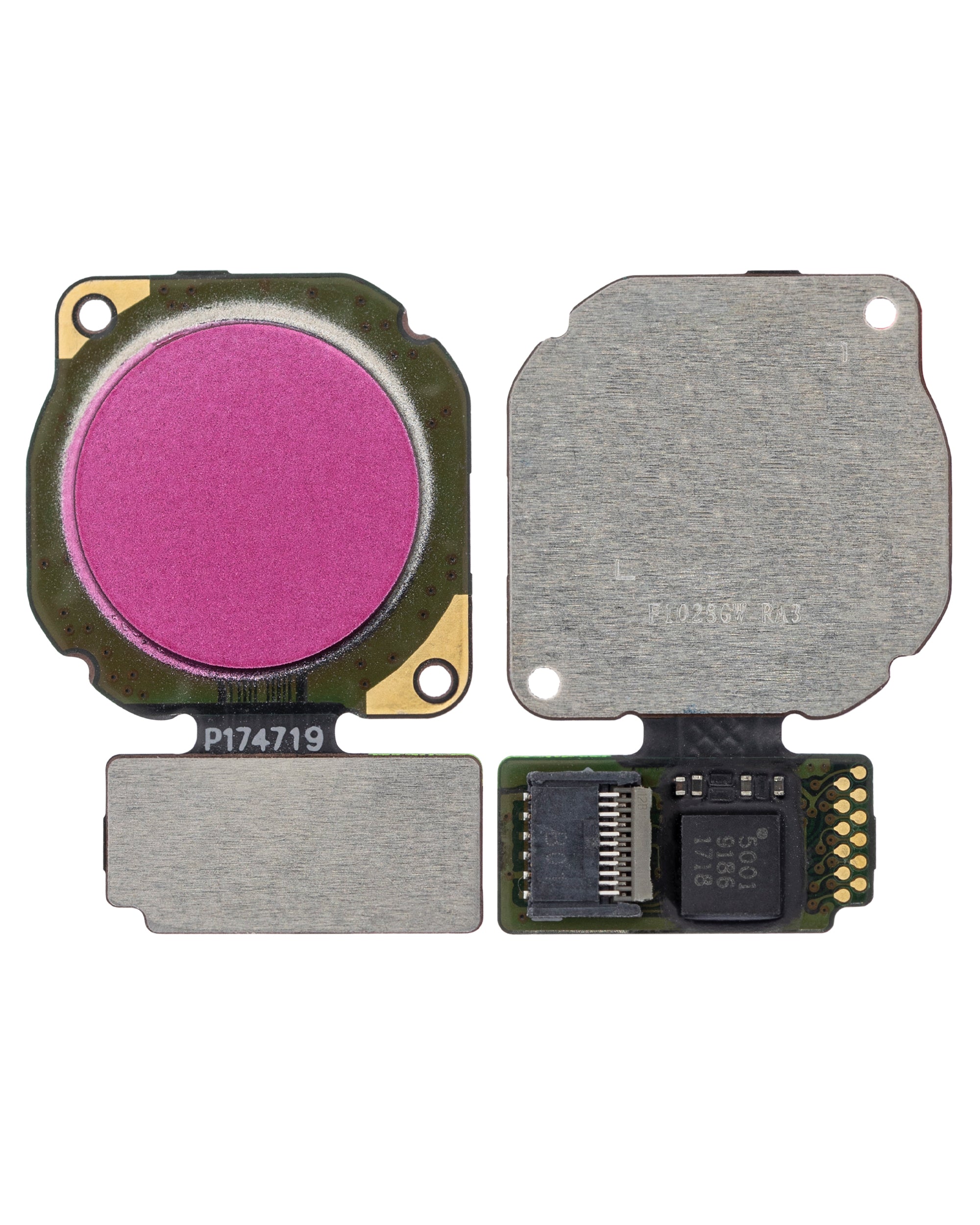 Fingerabdruckscanner mit Flexkabel für Huawei Y7 (2019) (Aurora Purple)