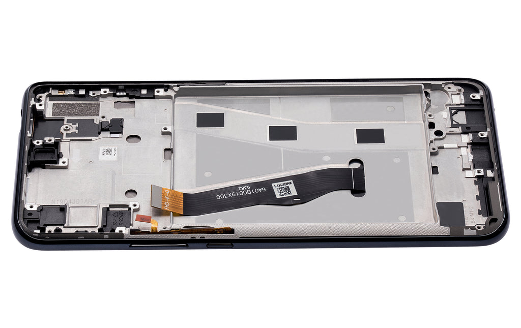 LCD-Display mit Rahmen für Huawei P Smart Z (2019) (Refurb.) (Midnight Schwarz)
