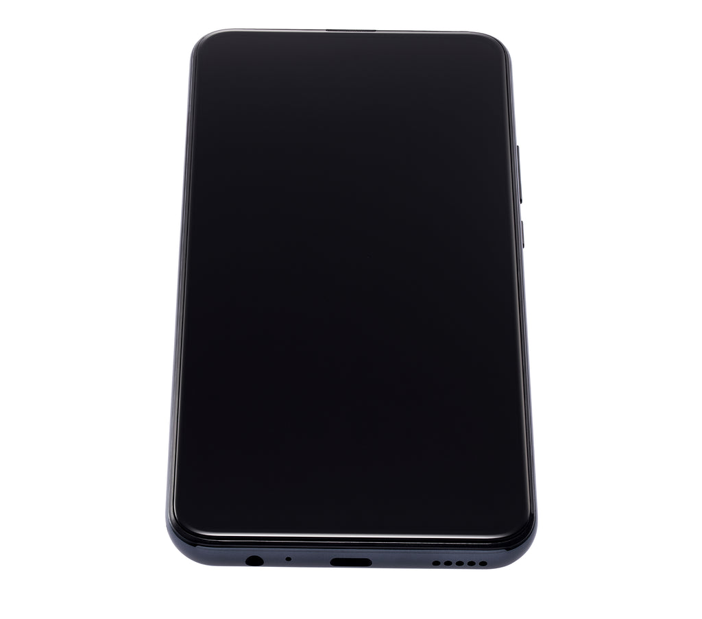 LCD-Display mit Rahmen für Huawei P Smart Z (2019) (Refurb.) (Midnight Schwarz)