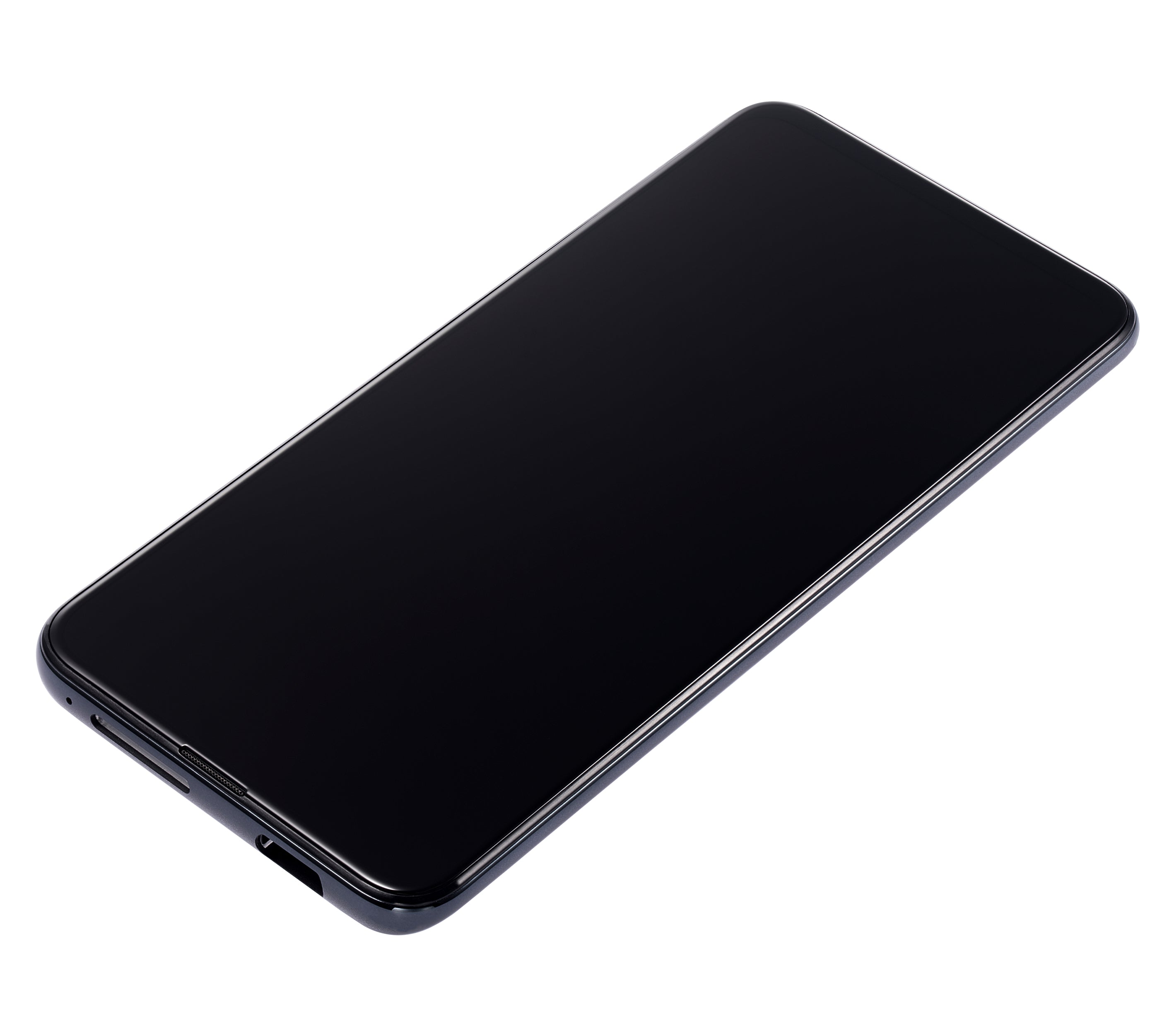LCD-Display mit Rahmen für Huawei P Smart Z (2019) (Refurb.) (Midnight Schwarz)